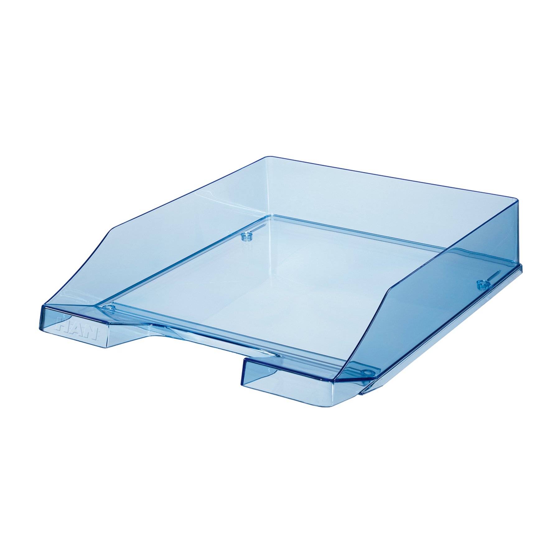 HAN Horizontal Holder Transparent, transparent, blue