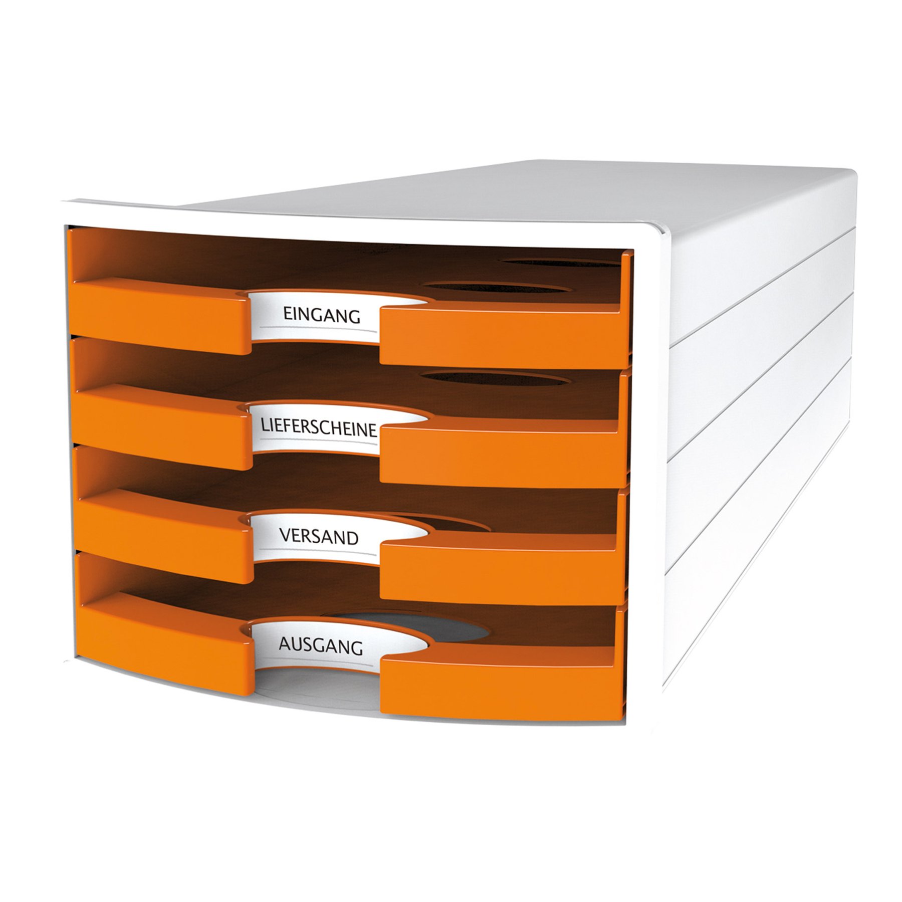 HAN Document box Impuls Trend, 4 drawers, orange