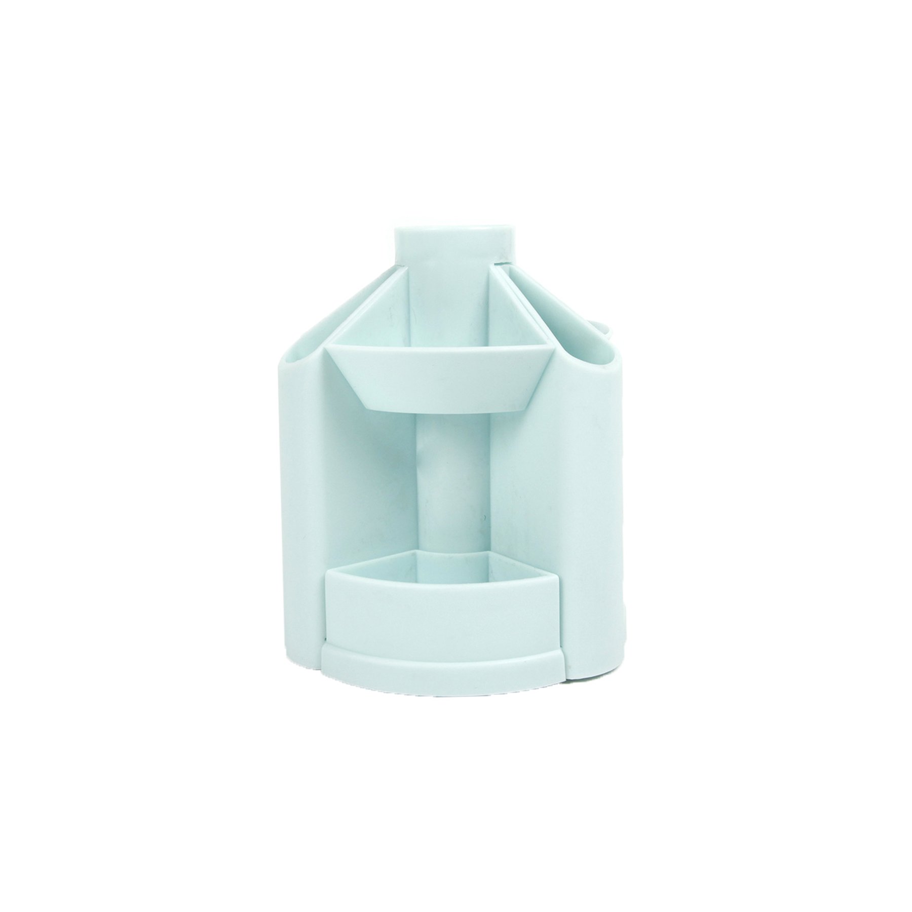 Office 1 Desk organizer Bloom, rotating, empty, pastel blue