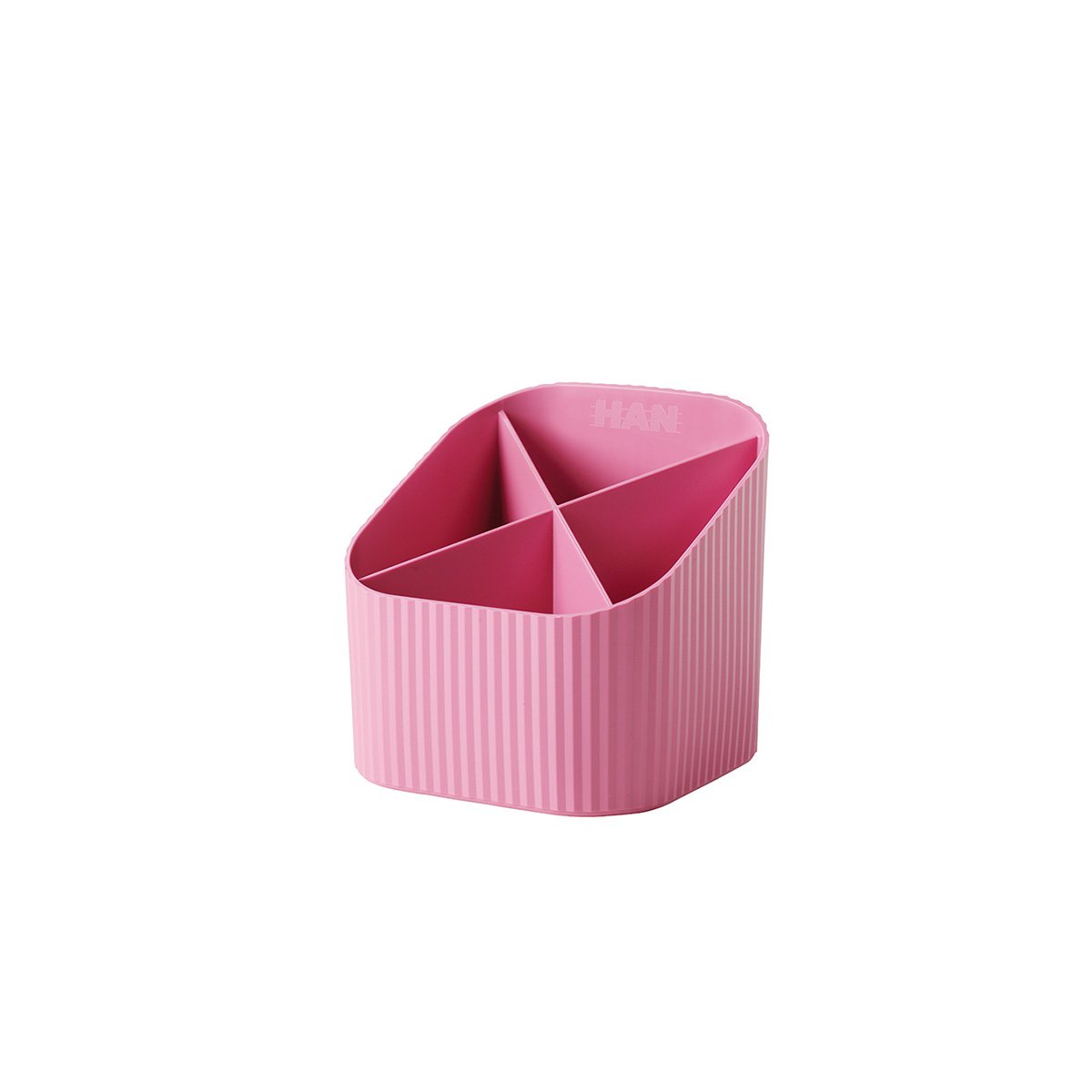 HAN Desk organiser Re-Loop, with 4 compartments, pink