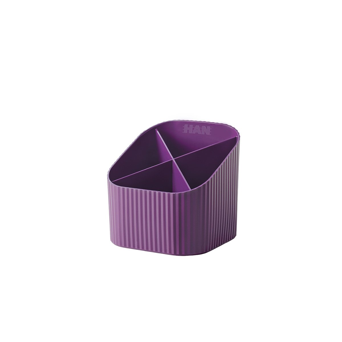 HAN Desk organizer Re-Loop, with 4 compartments, purple
