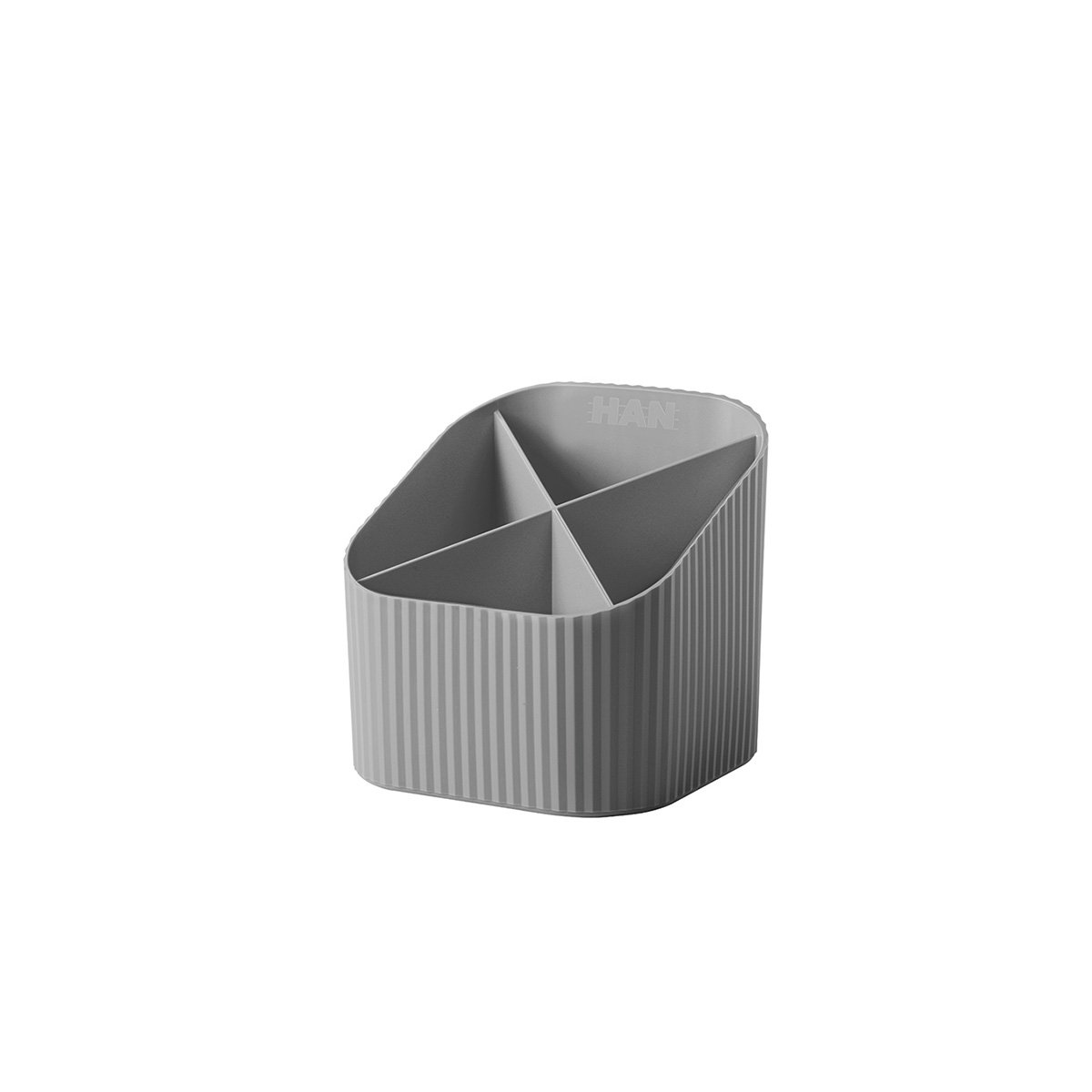 HAN Desk organizer Re-Loop, with 4 compartments, dark grey