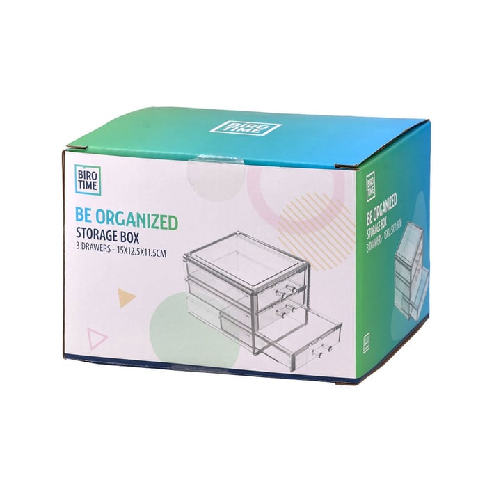 Органайзер за бюро Biro Time Be Organized, с 3 отделения