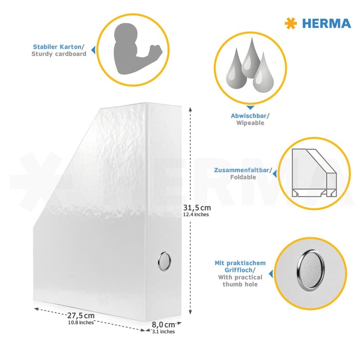 Herma Вертикална поставка Football, картонена