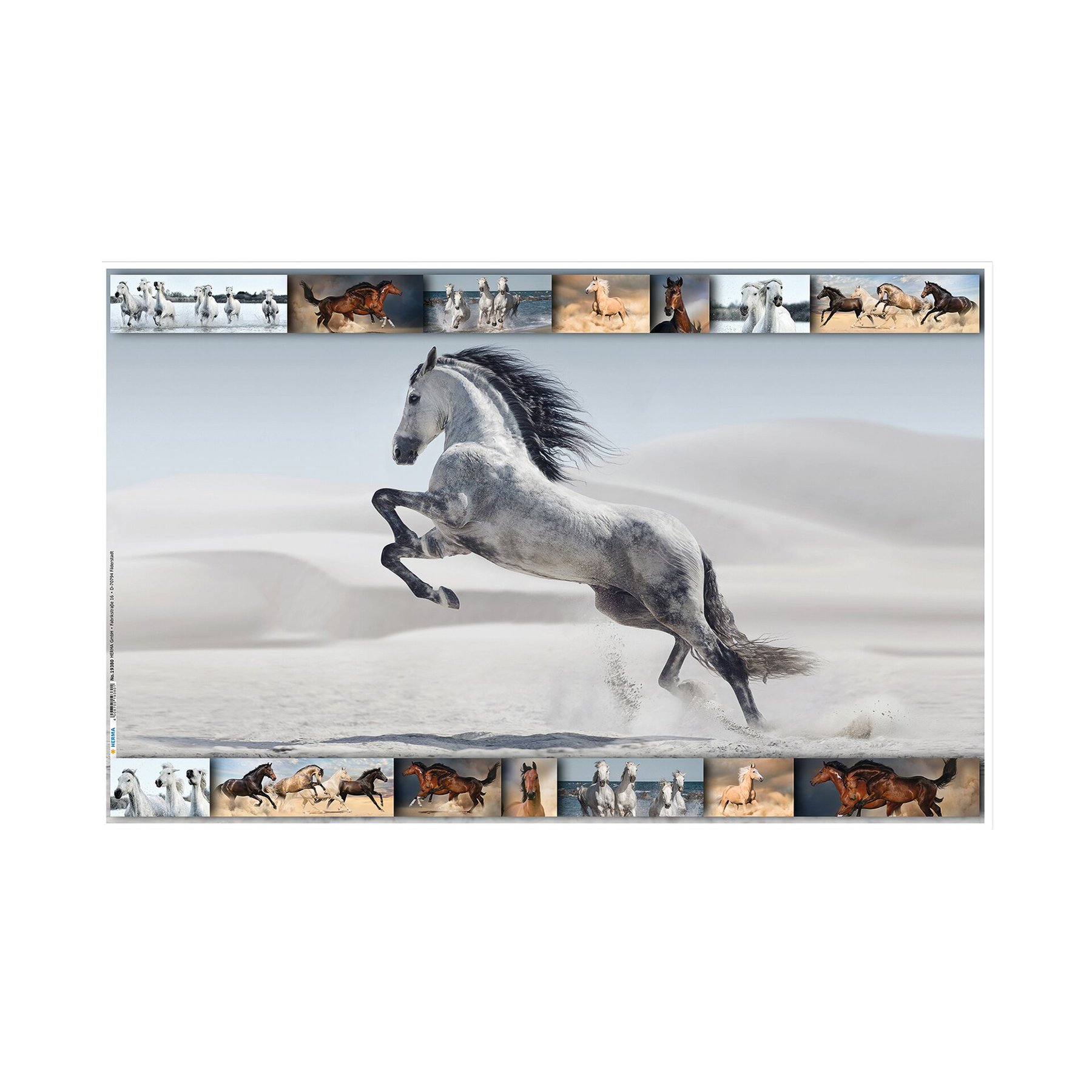 Herma Desk Pad, 55 x 35 cm, horses