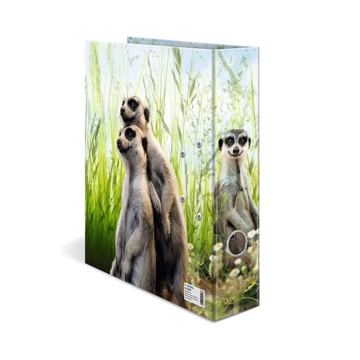 Herma Binder Animals, cardboard, 7 cm, meerkats