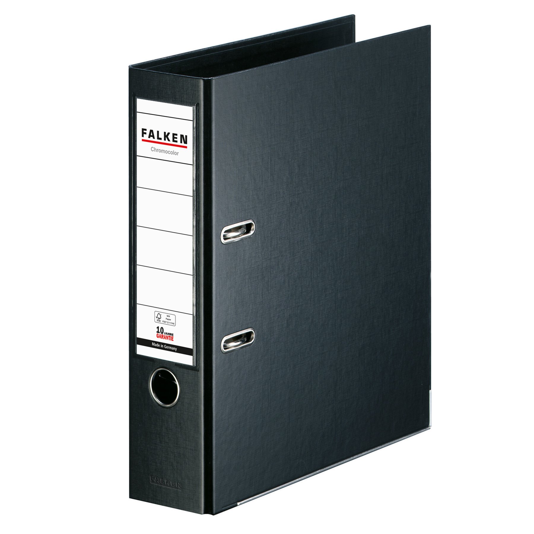 Falken Binder Chromocolor, 8 cm, PP, black