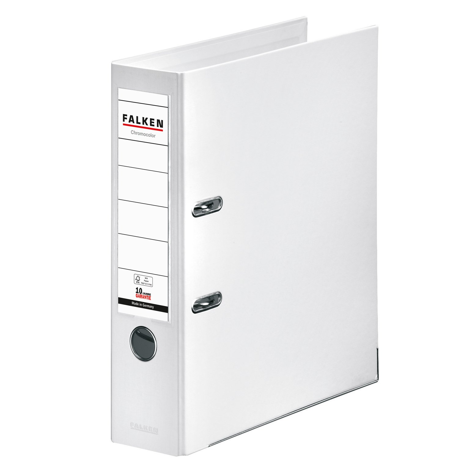 Falken Binder Chromocolor, 8 cm, PP, white