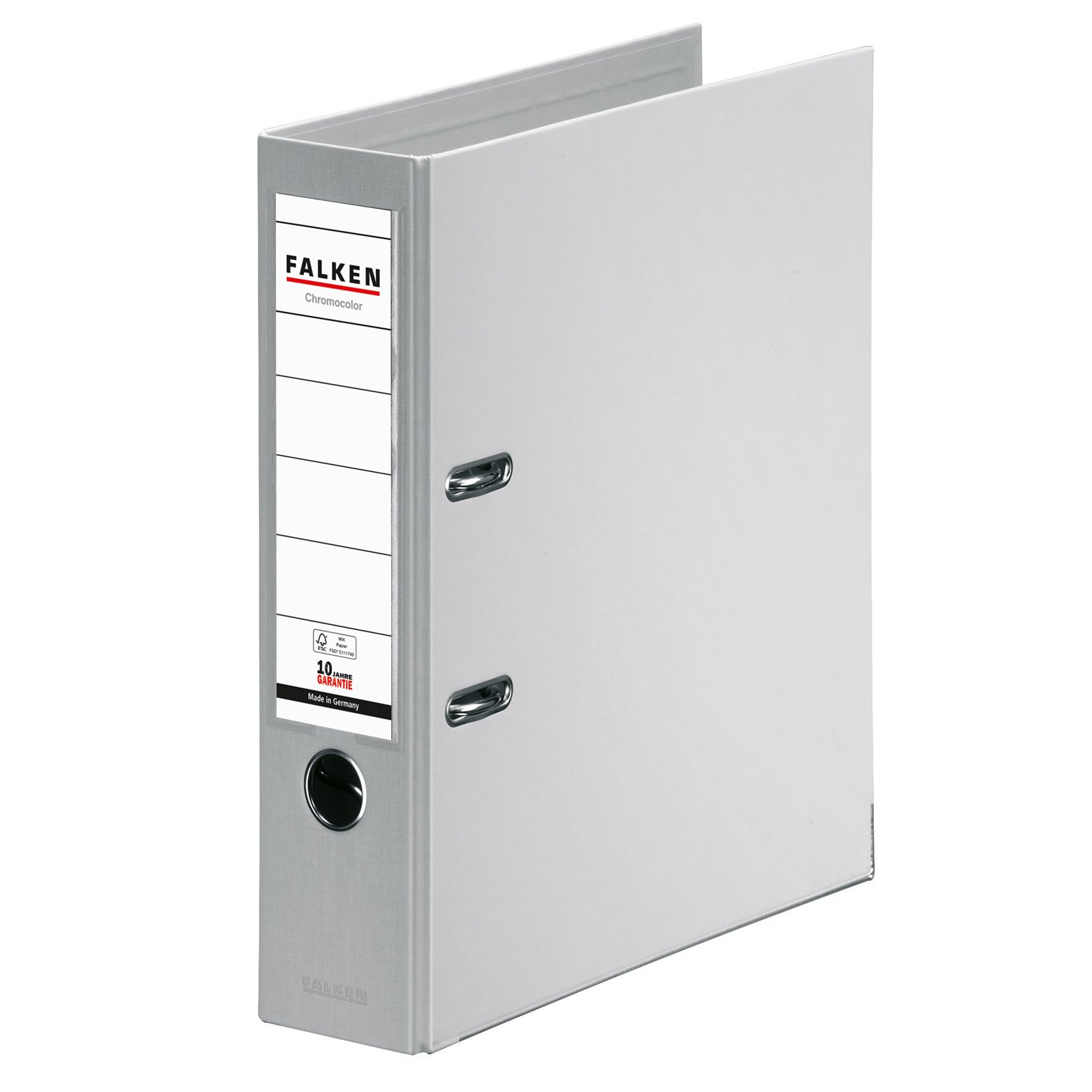 Falken Binder Chromocolor, 8 cm, PP, grey