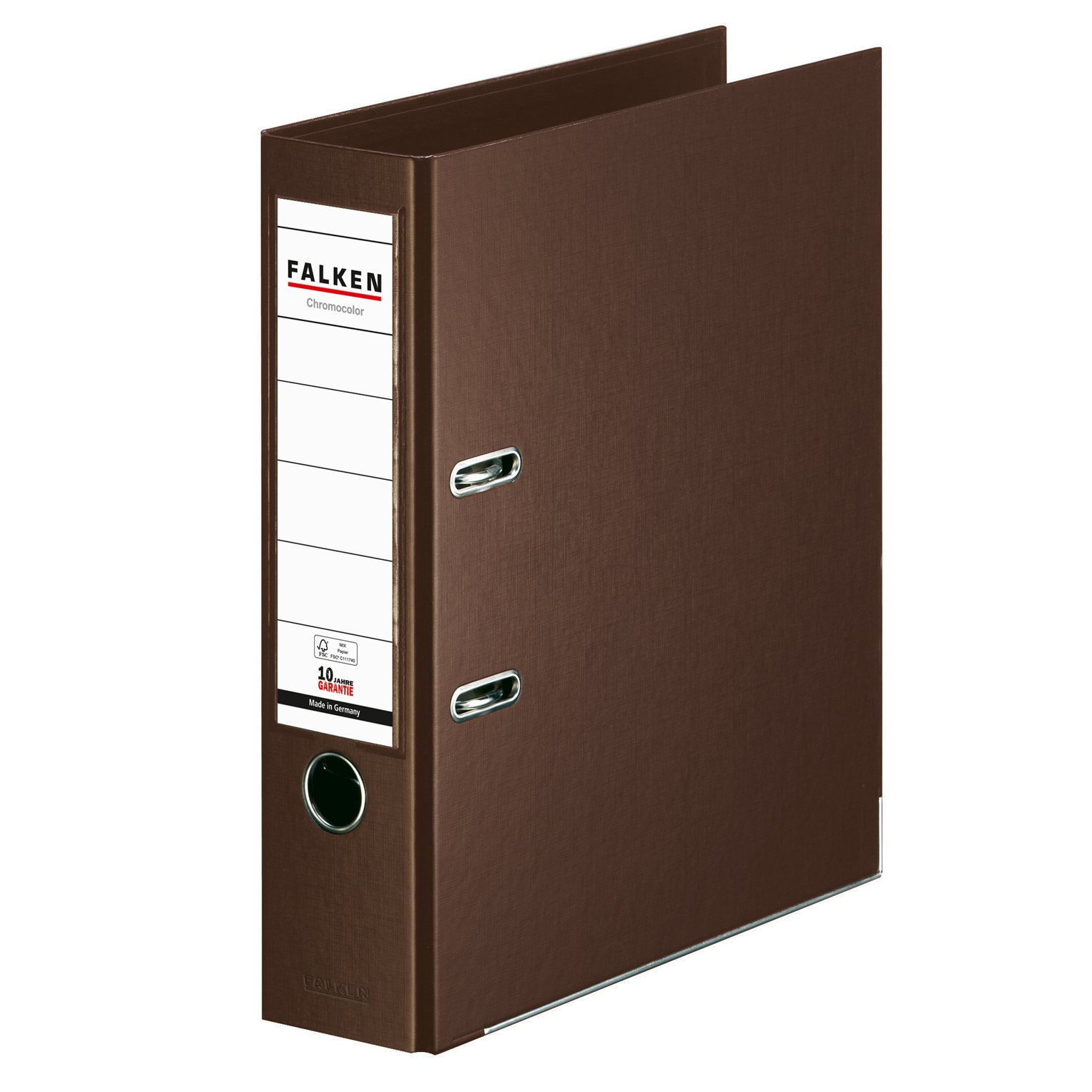 Falken Lever arch file Chromocolor, 8 cm, PP, brown
