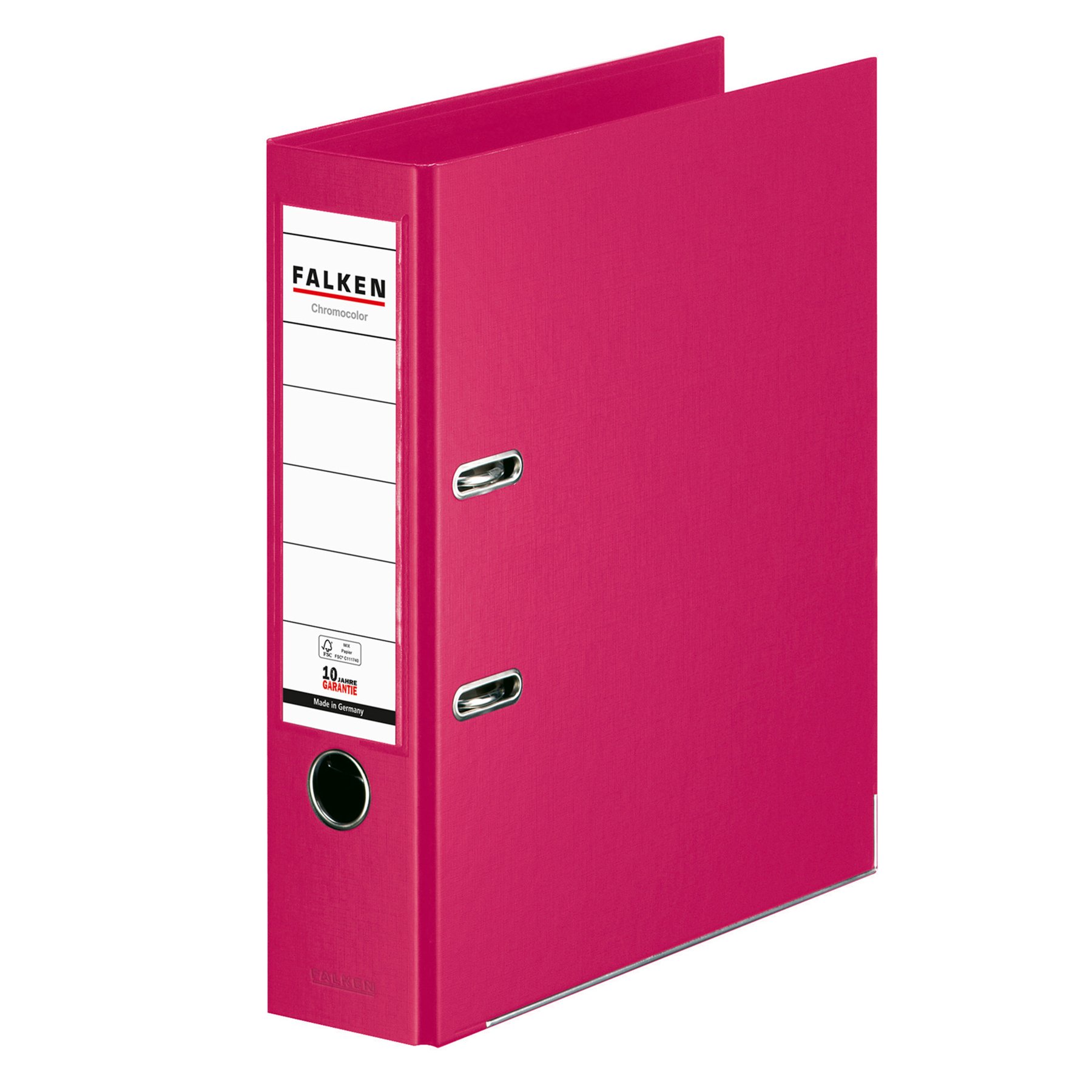 Falken Binder Chromocolor, 8 cm, PP, deep pink
