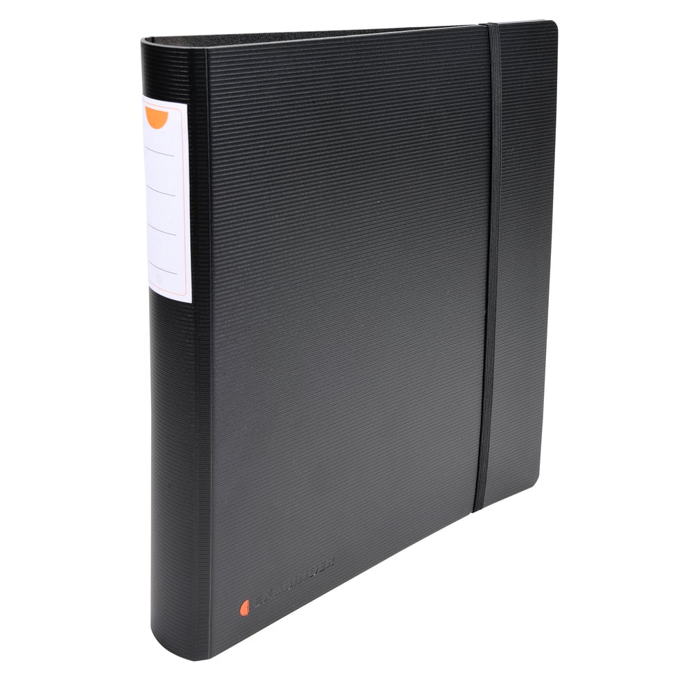 Exacompta Binder, A4, 4 rings, PP, 50 mm, black
