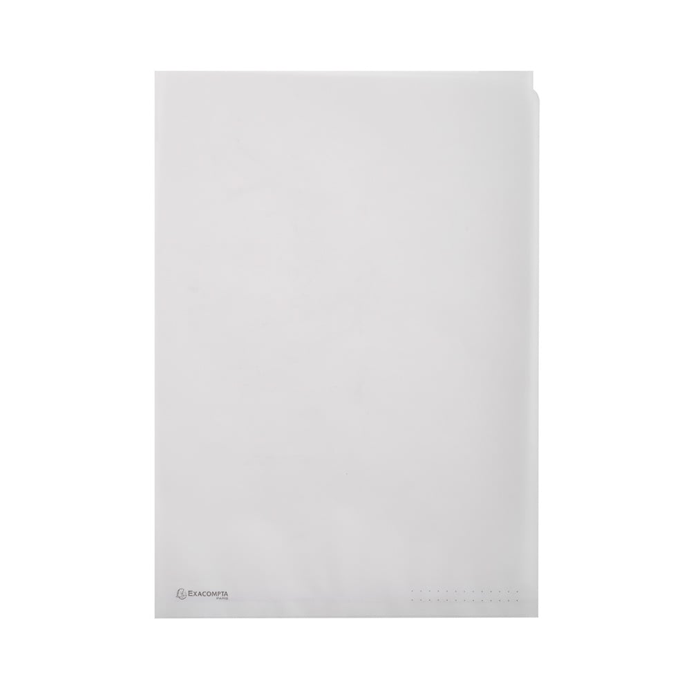 Exacompta Document Pocket, L-shaped, cardboard, 110 g/m?, 50 pcs