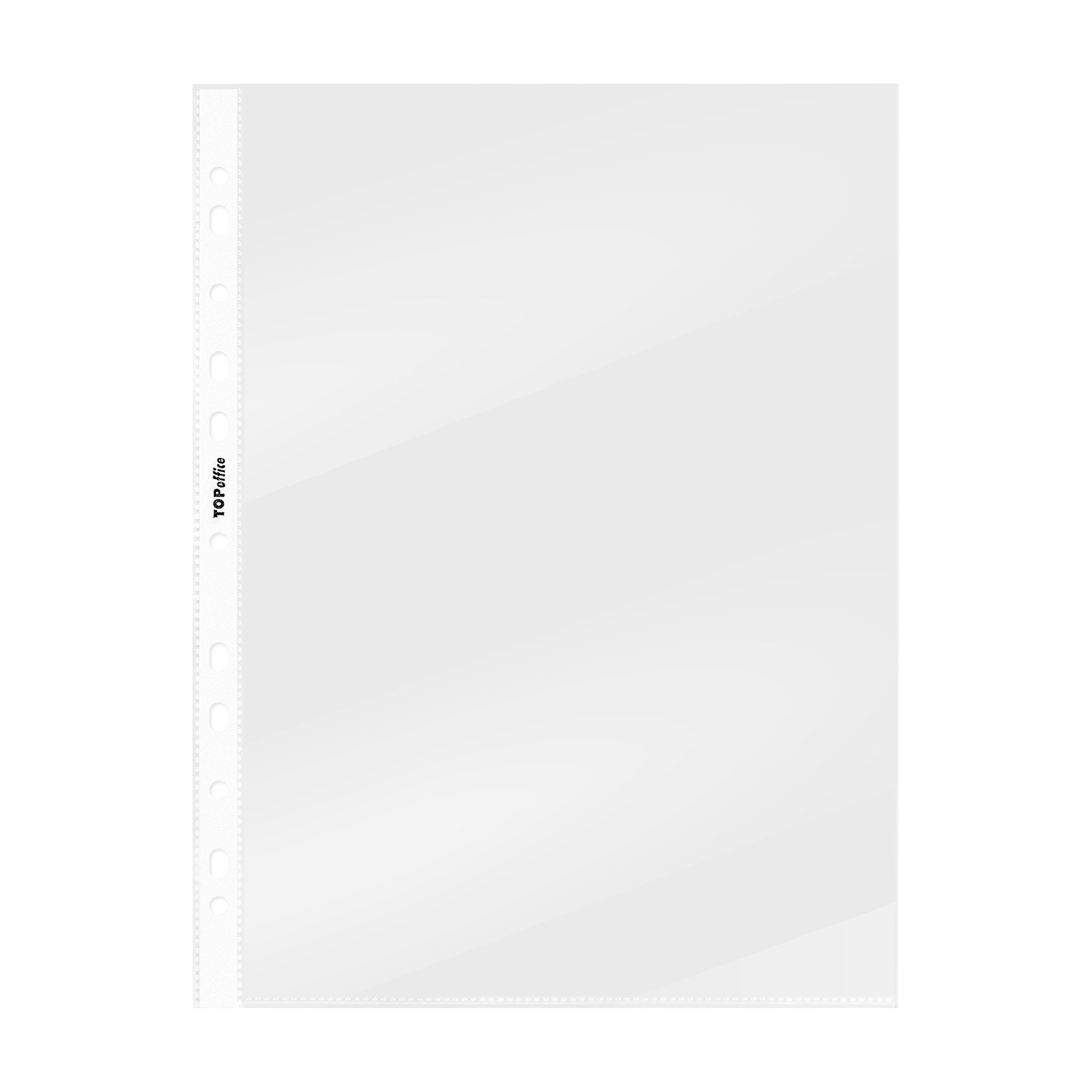 Top Office Document pocket, A4, 40 µm, crystal, 100 pieces