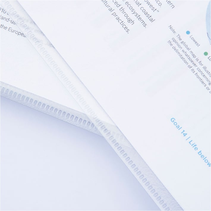 RAPESCO ECO GRS POCKET L-SHAPED CRYSTAL A4 25 PCS
