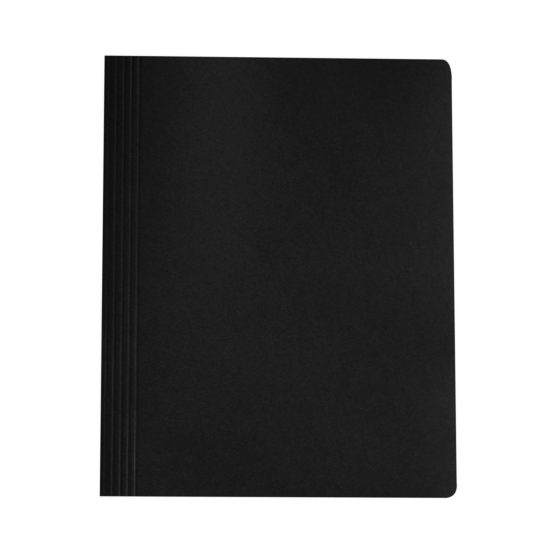 Falken Folder, cardboard, with fastener, black