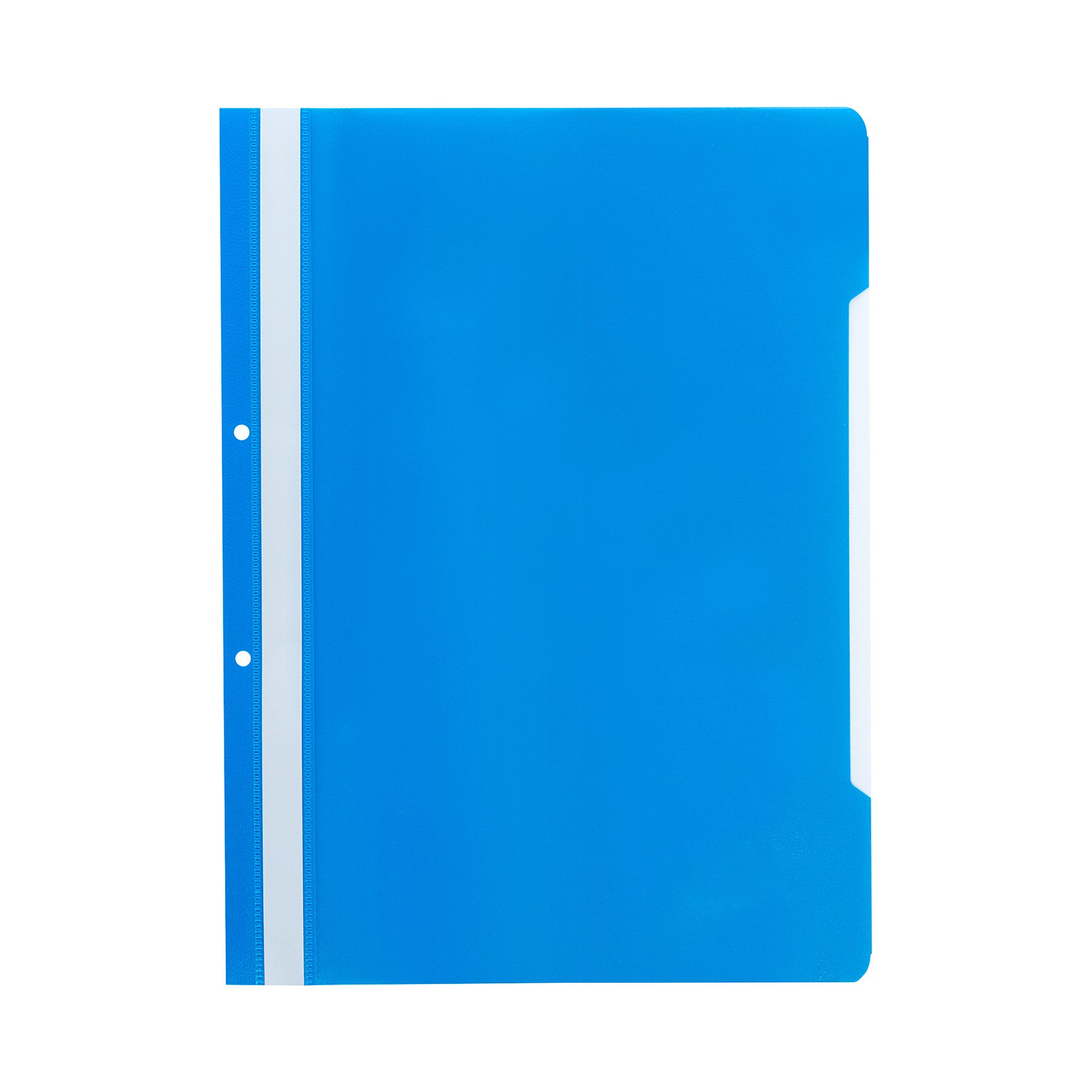 Folder Economy, PP, perforated, blue