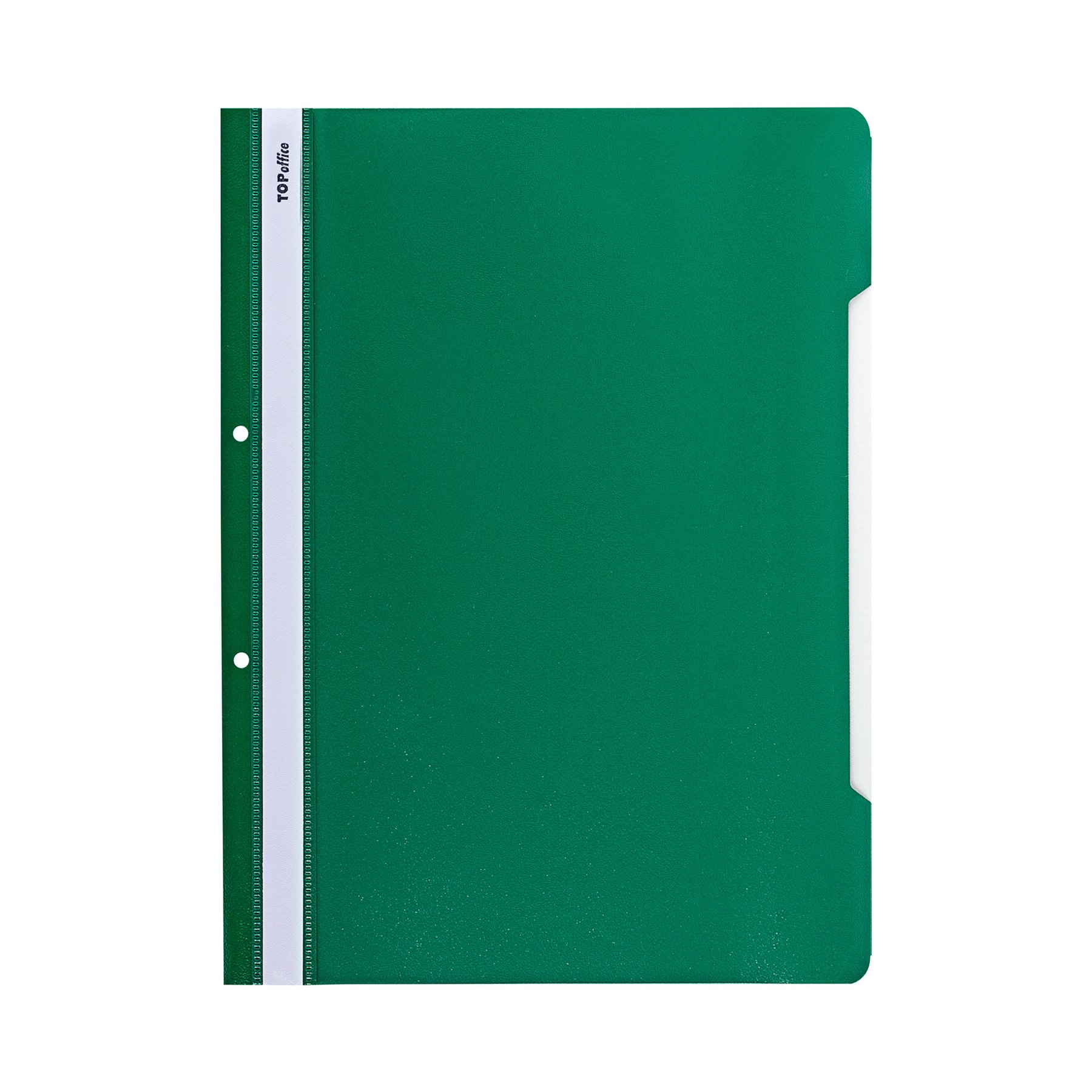 Top Office Folder, PP, perforated, green, 50 pieces