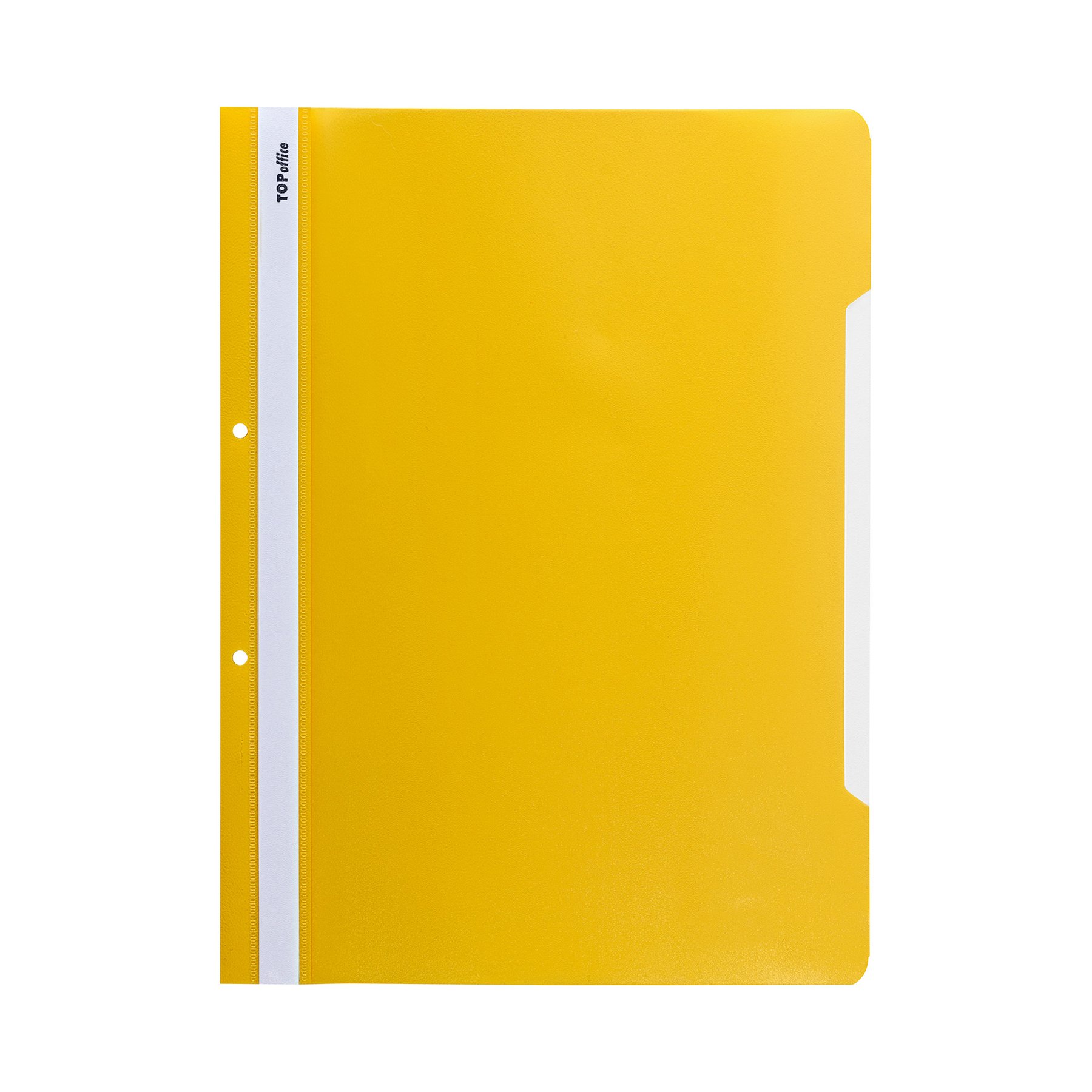 Top Office Folder, PP, perforated, yellow, 50 pieces