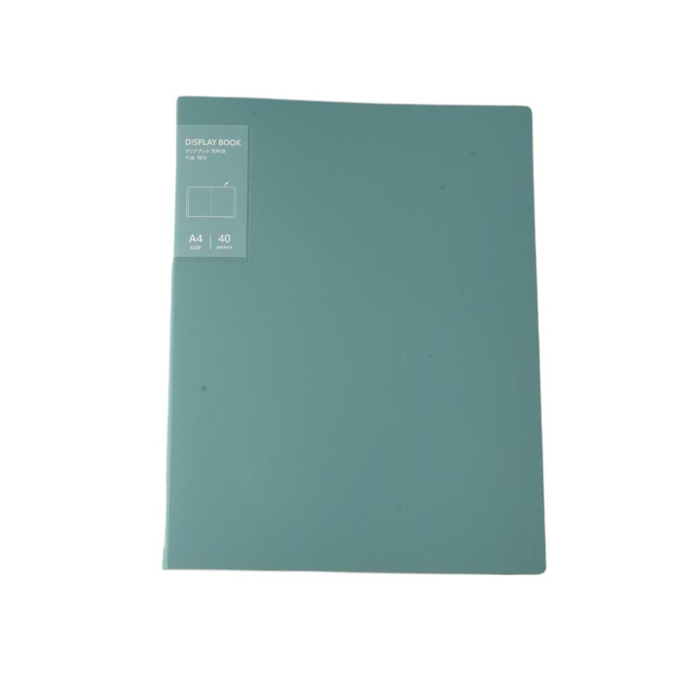 Sworld Folder Ethereal, with 40 pockets, green