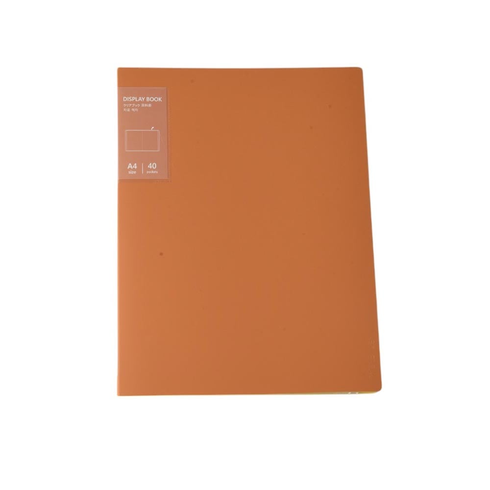 Sworld Folder Ethereal, with 40 pockets, orange