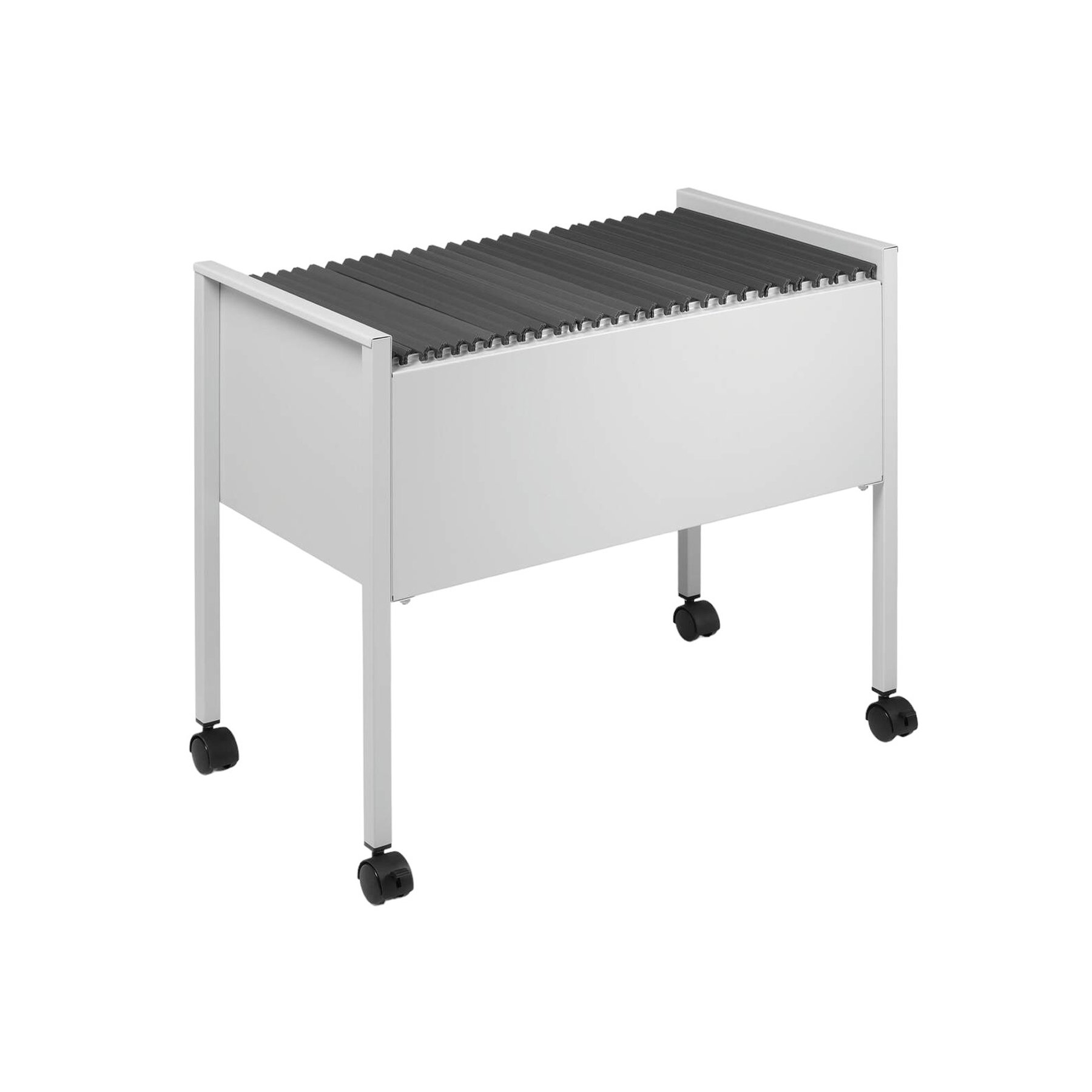 Durable Filing Trolley, grey