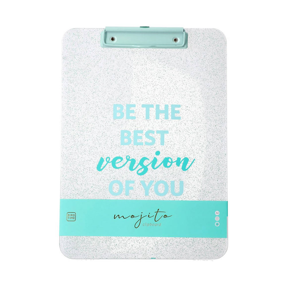 BIRO TIME CARNELIAN CLIPBOARD A4 MINT