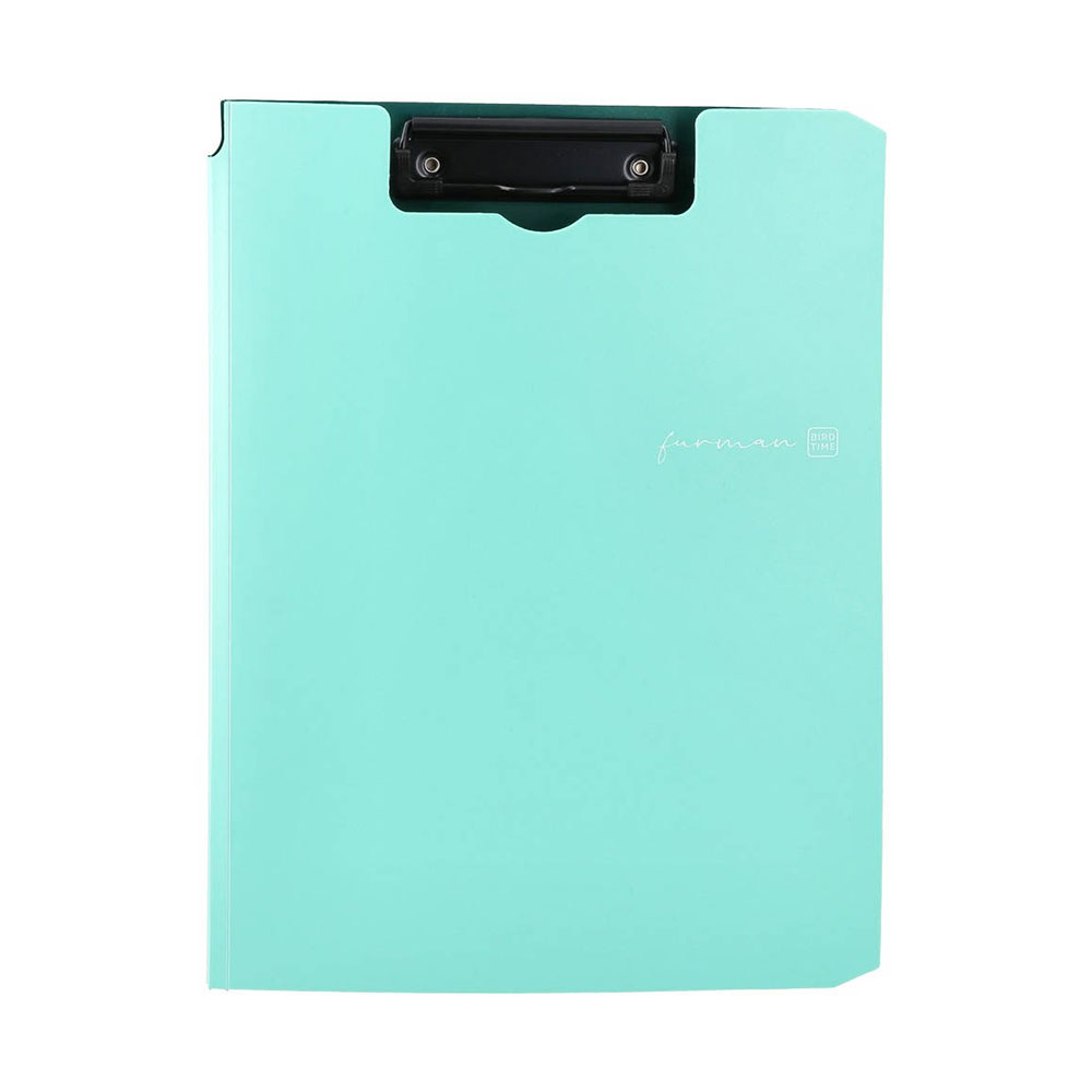 Клипборд Biro Time Furman, А4, с капак, зелен