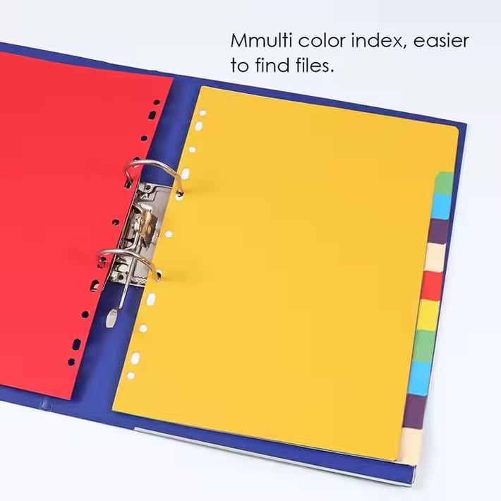 Foska Разделител, картонен, 180 g/m2, 12 цвята