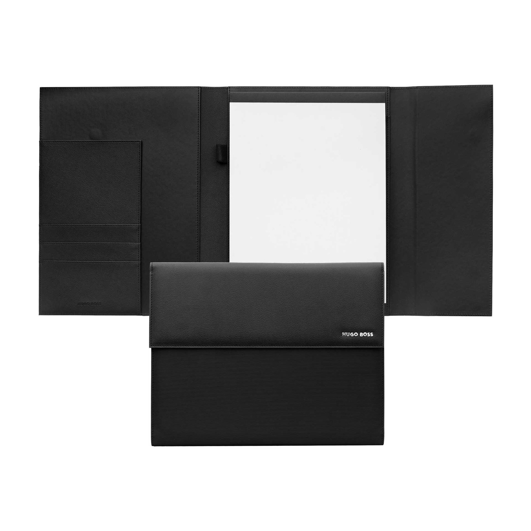 Hugo Boss Conference Folder Pinstripe, A4, black