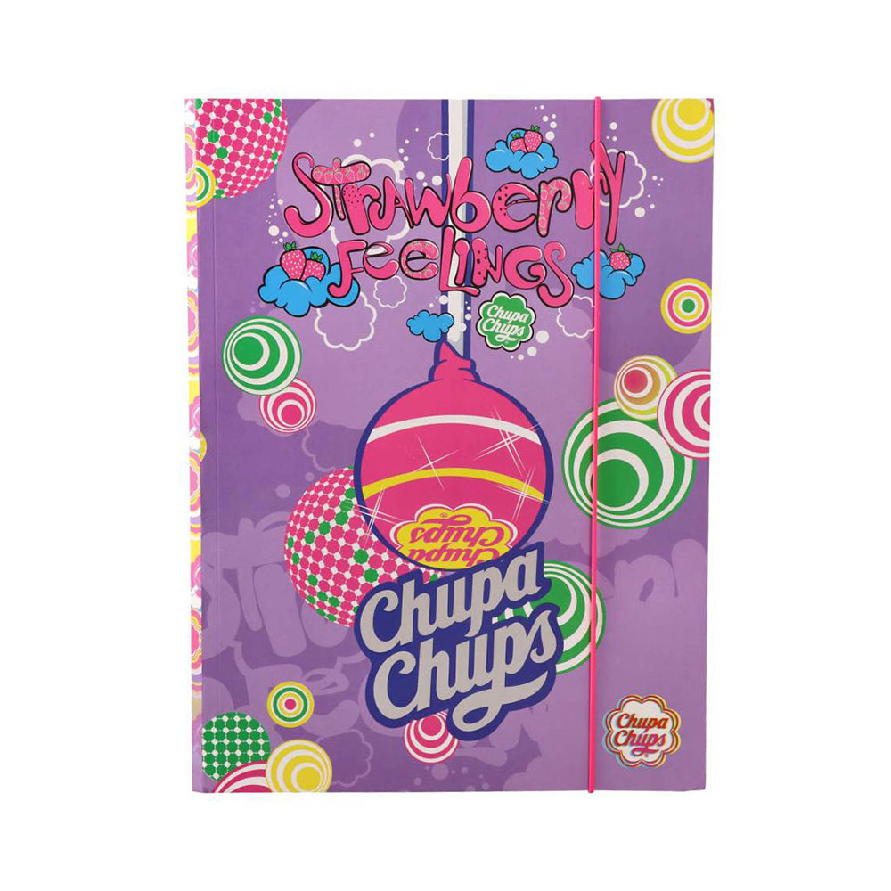 Папка Best Buy Apex 10, Chupa Chups, с ластик, 10 mm