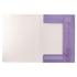 Папка Biro Time Apex 10, с ластик, А4, 10 mm, лилава