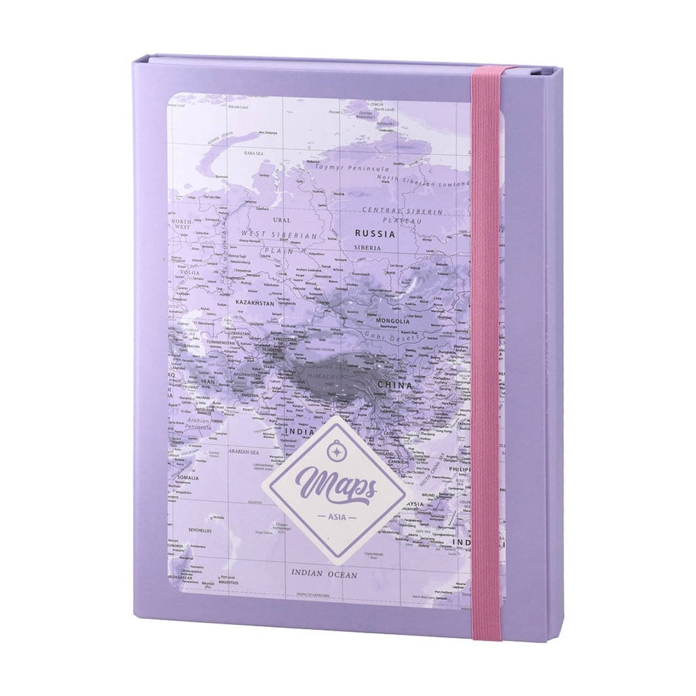 Biro Time Apex 40 Folder, with elastic, A4, 40 mm, purple