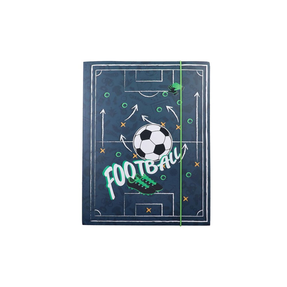 Play Apex 10 Folder, with elastic, for boys, 10 mm, assorted, 1 pc