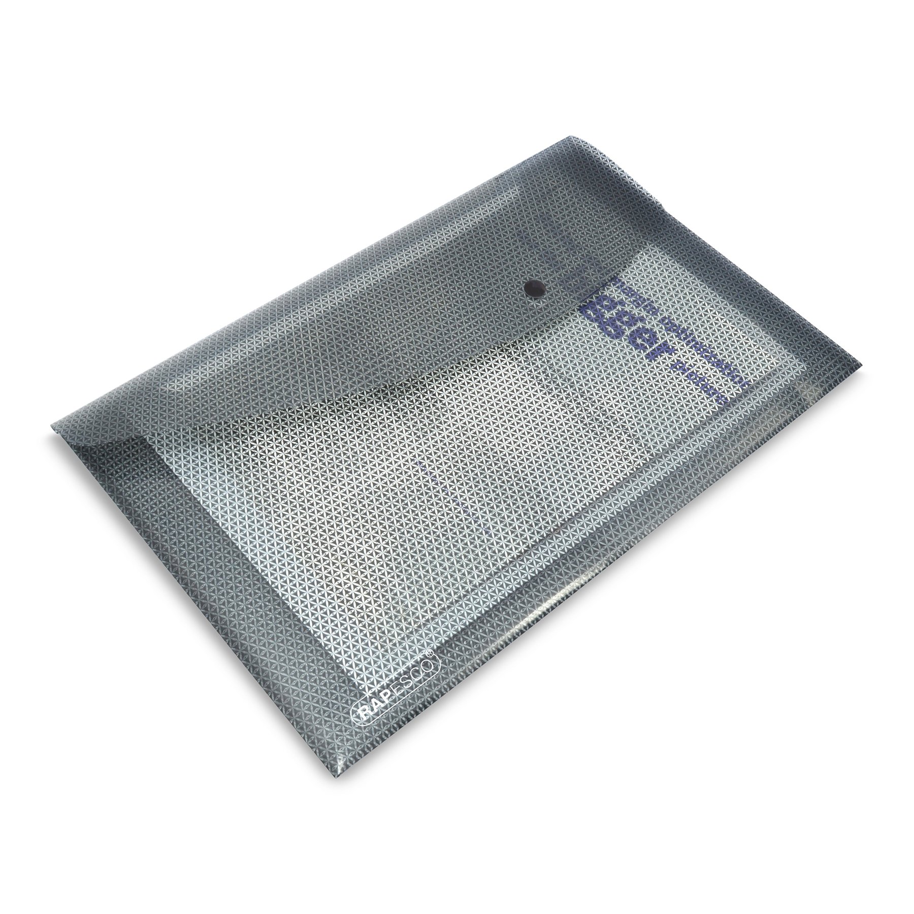 Rapesco Folder Camouflage, A4, with Button, Semi-Transparent