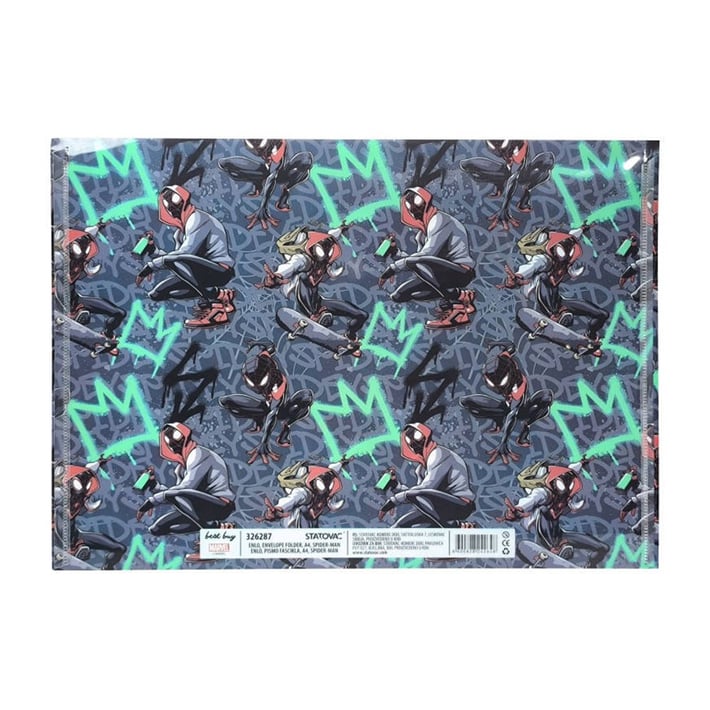 BEST BUY ENLO 4 FOLDER C BUTTON A4 SPIDERMAN
