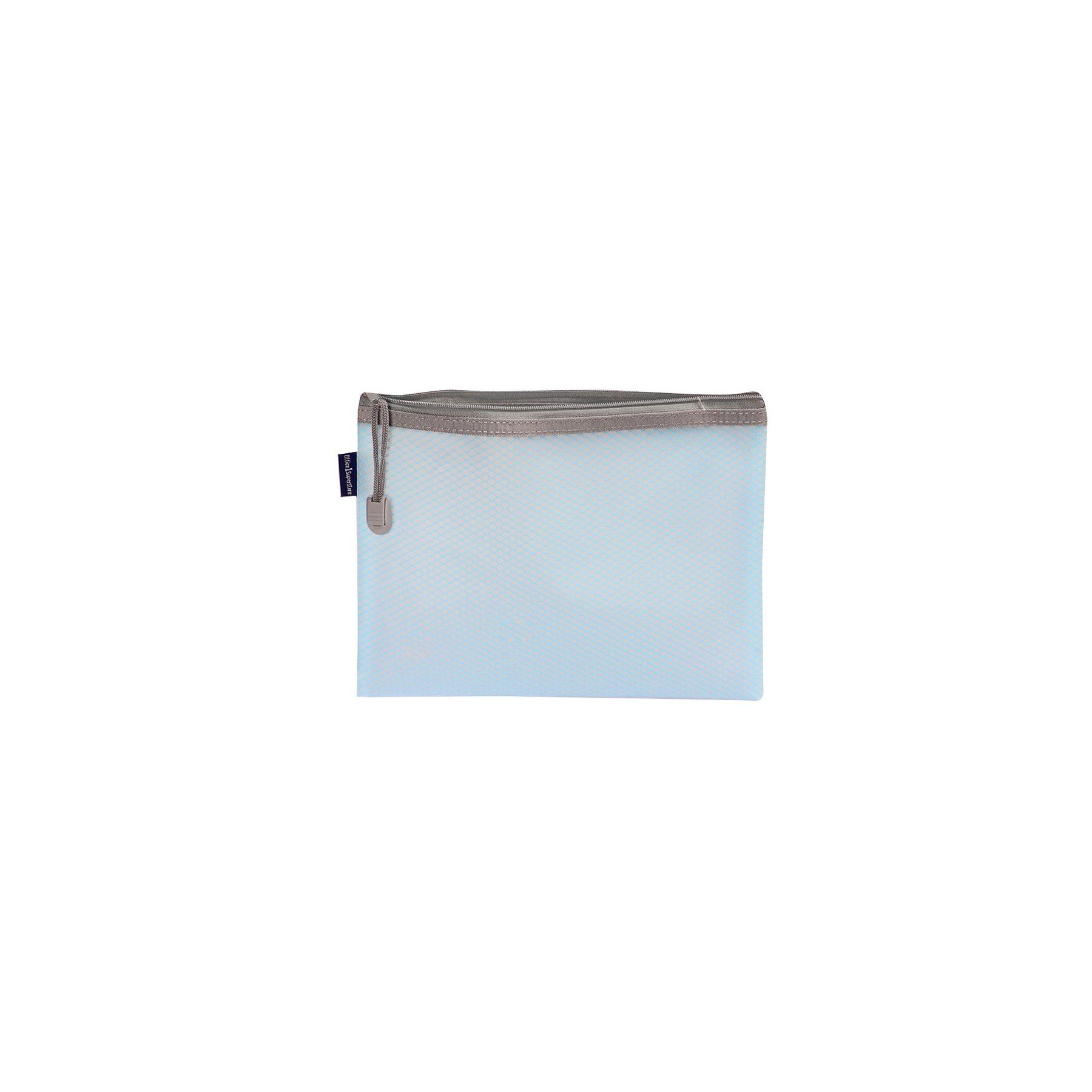 Office 1 Pouch Bloom, A5, with zipper, sky blue