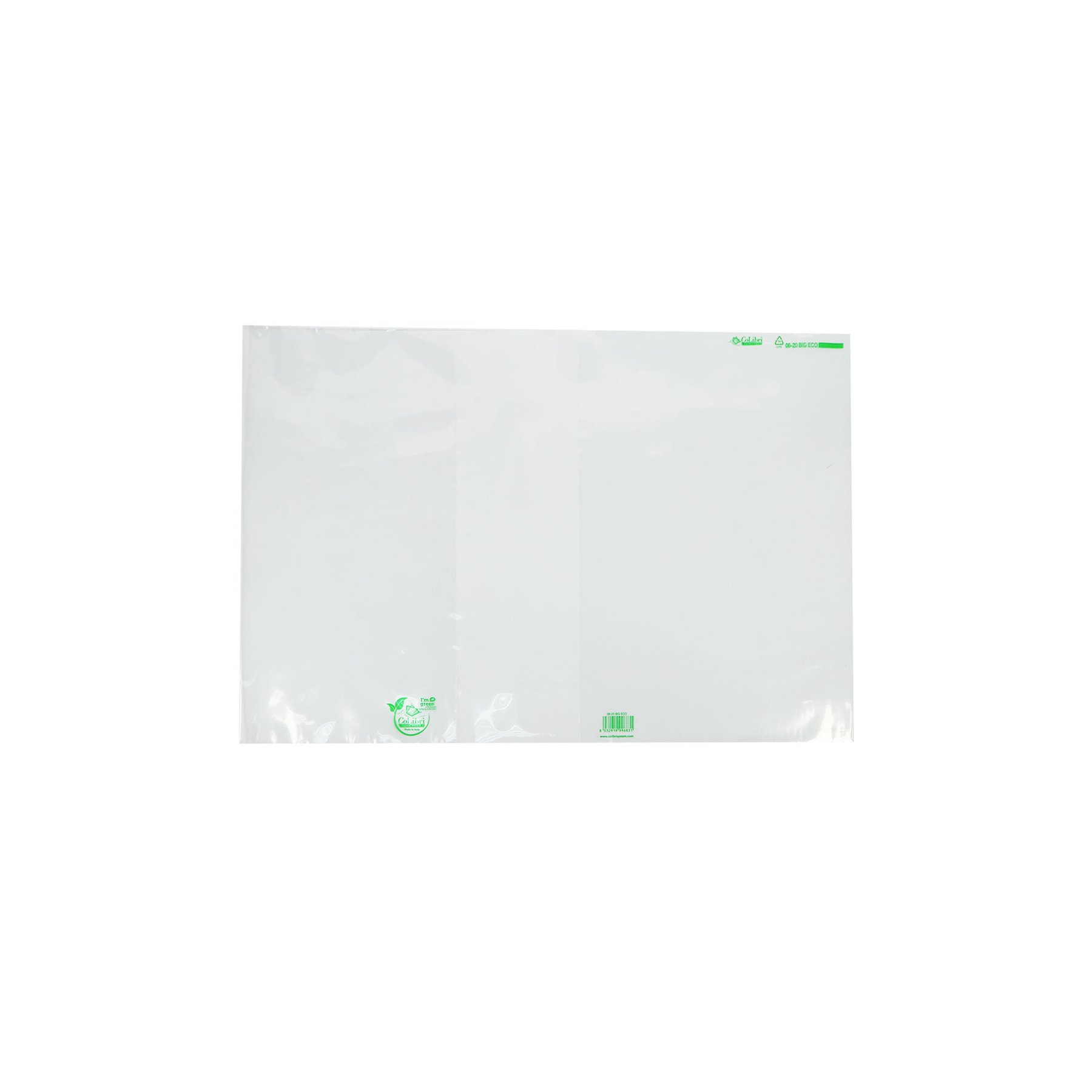 Colibri Book Cover Mini Eco, Transparent, 33 x 25 cm, 250 pcs