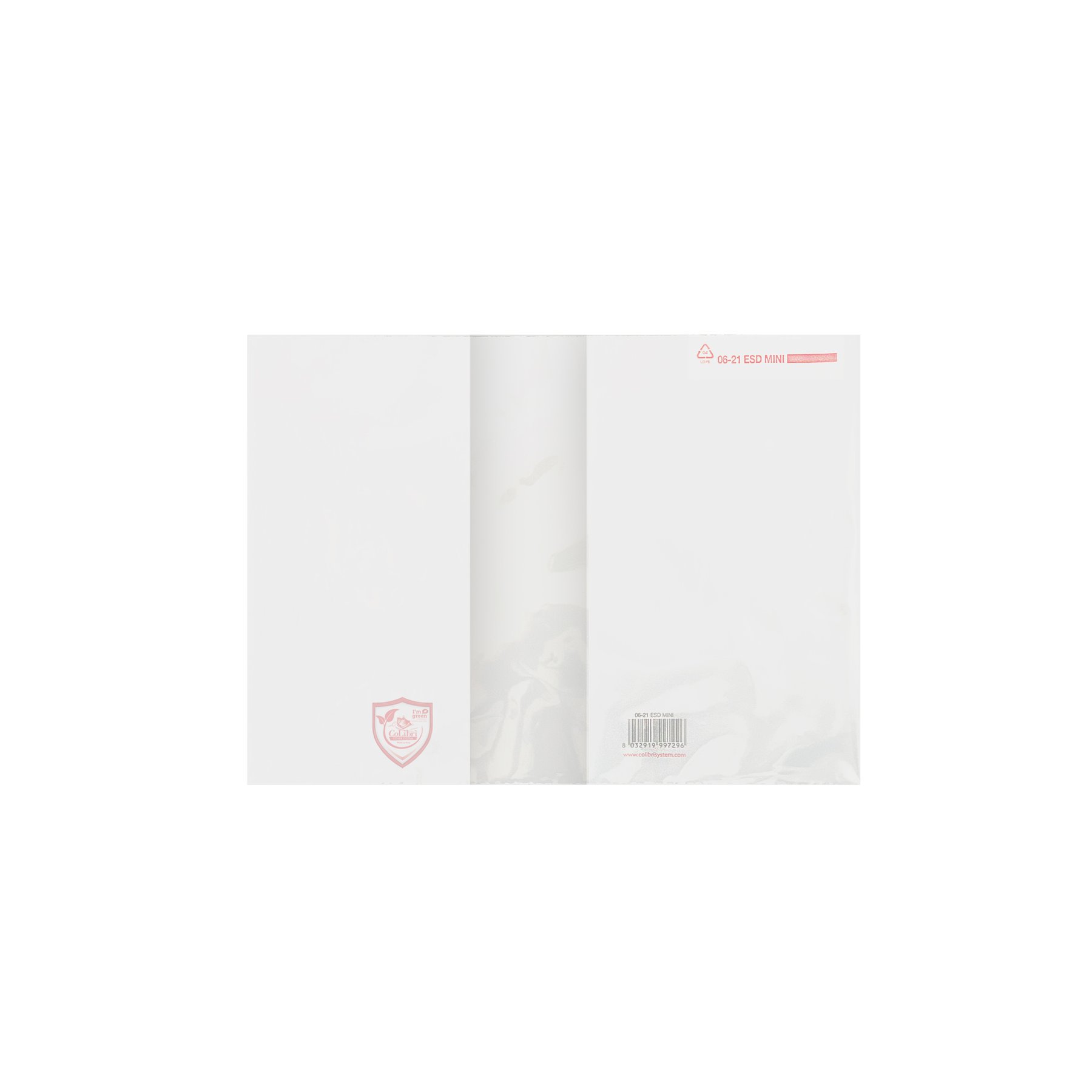 Colibri Book cover Mini Eco Shield, transparent, 33 x 25 cm, 250 pieces