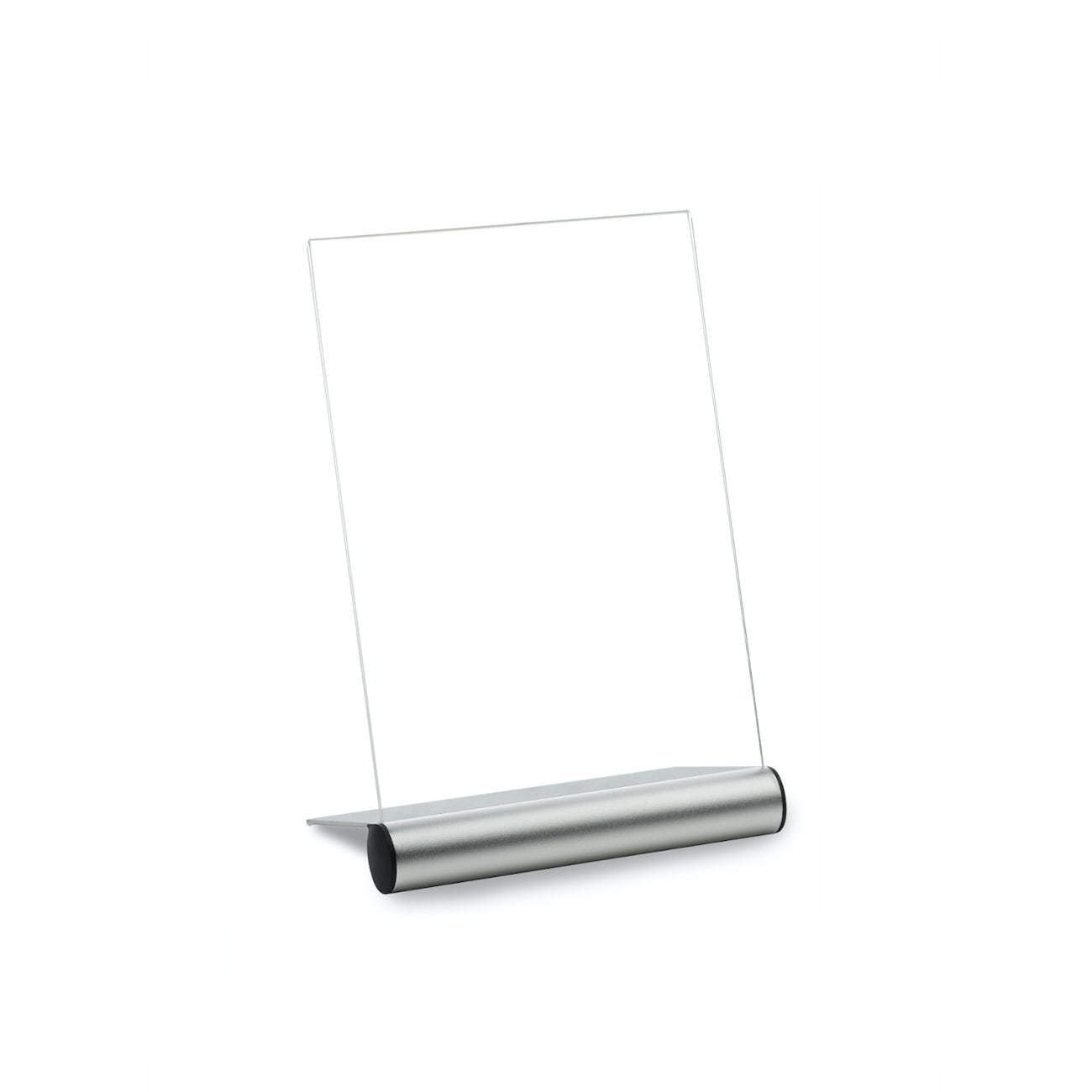 Display Stand Platinum, acrylic and aluminium, A5