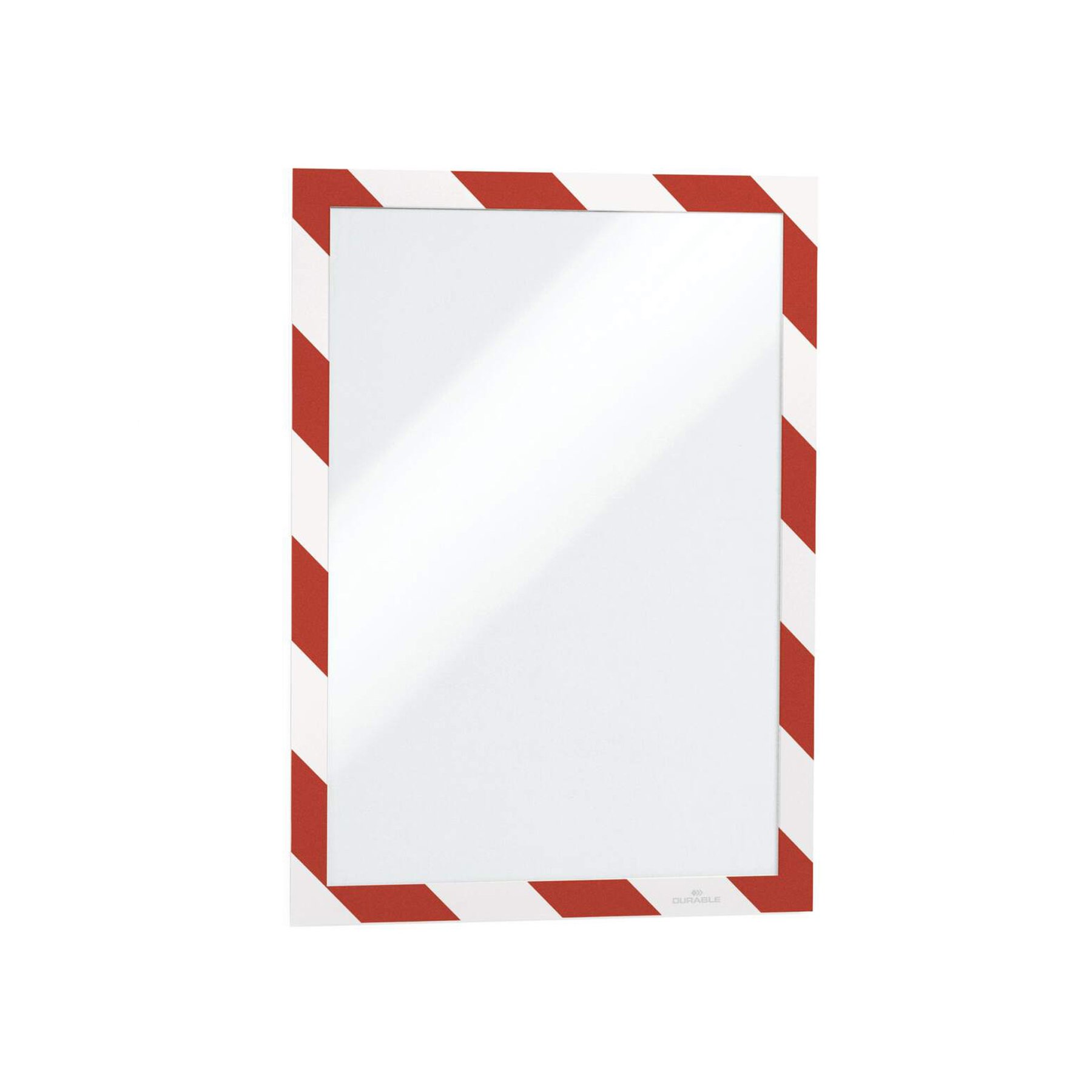 Durable Frame Duraframe Security, Self-Adhesive, Magnetic, Red