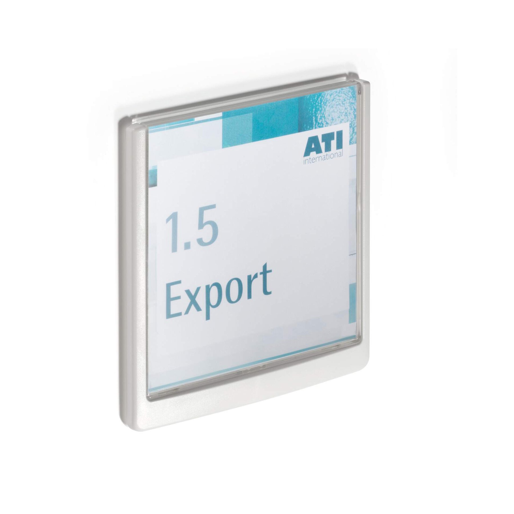 Durable Door sign Click Sign, 149 x 148.5 mm, graphite