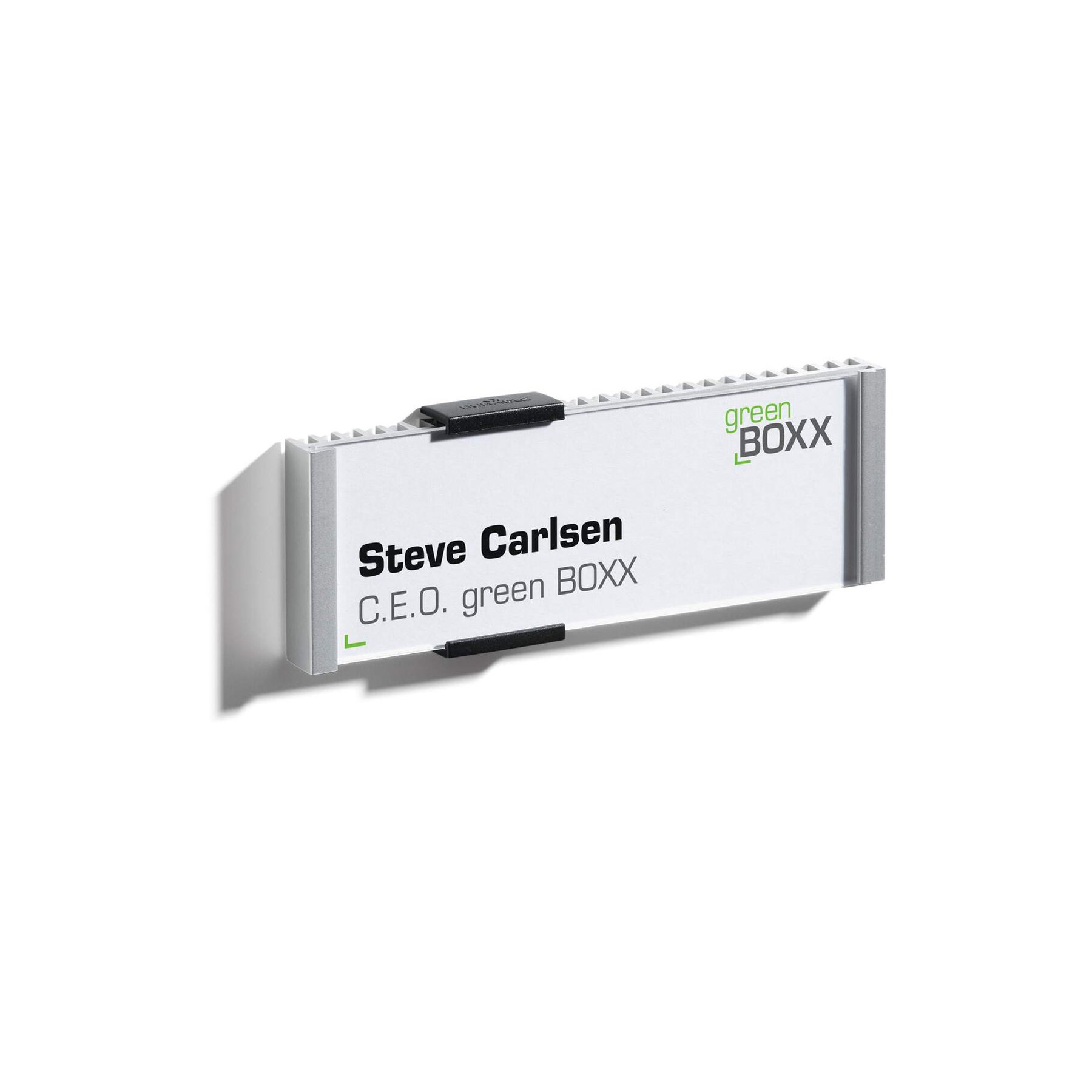 Durable Door sign Info Sign, 149 x 52.5 mm, silver