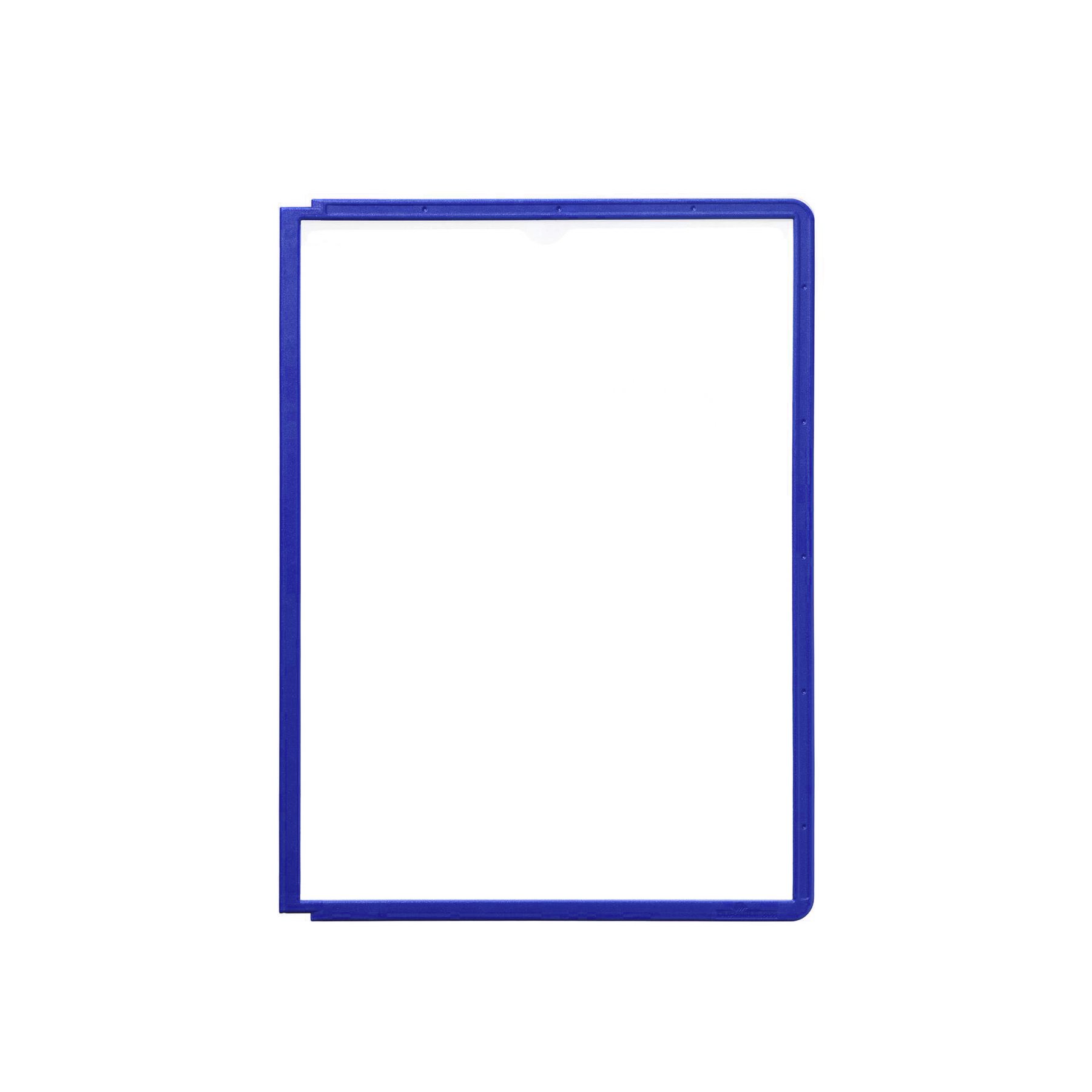 Durable Pockets for Sherpa Panel Information System, Dark Blue