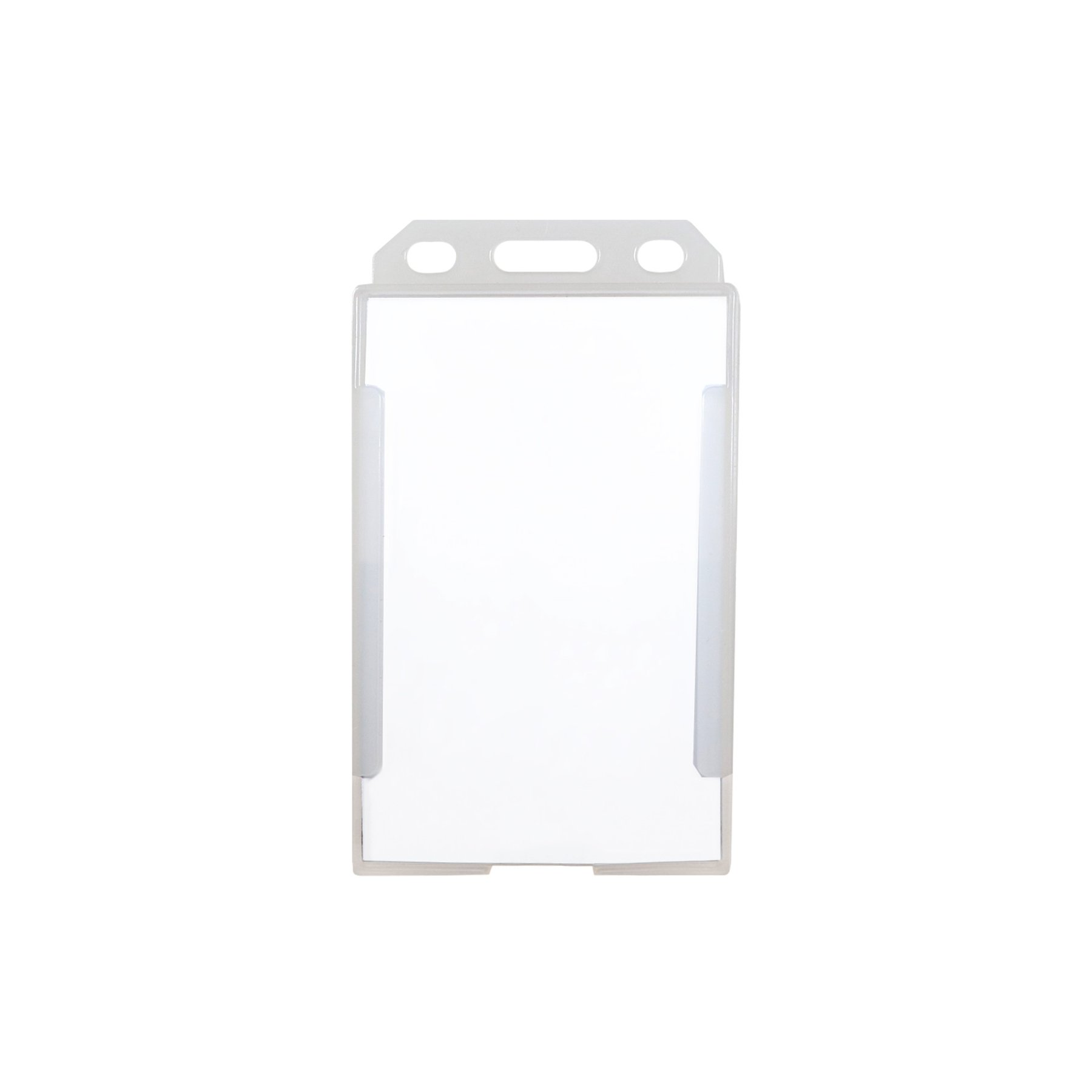 KEJEA Badge Staff, vertical, 54 x 85 mm, transparent