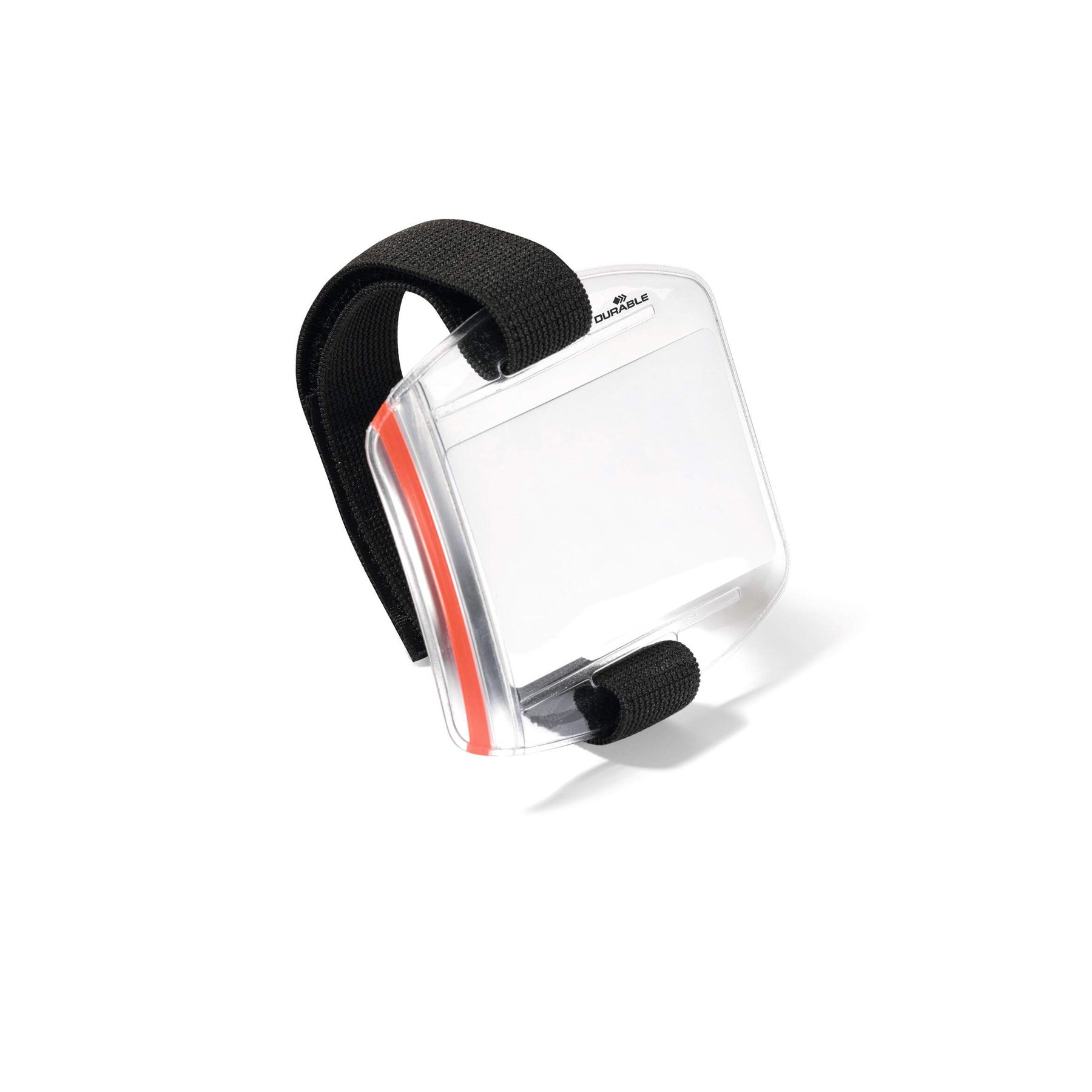 Durable Wrist badge holder Outdoor Secure, transparent, 10 pcs