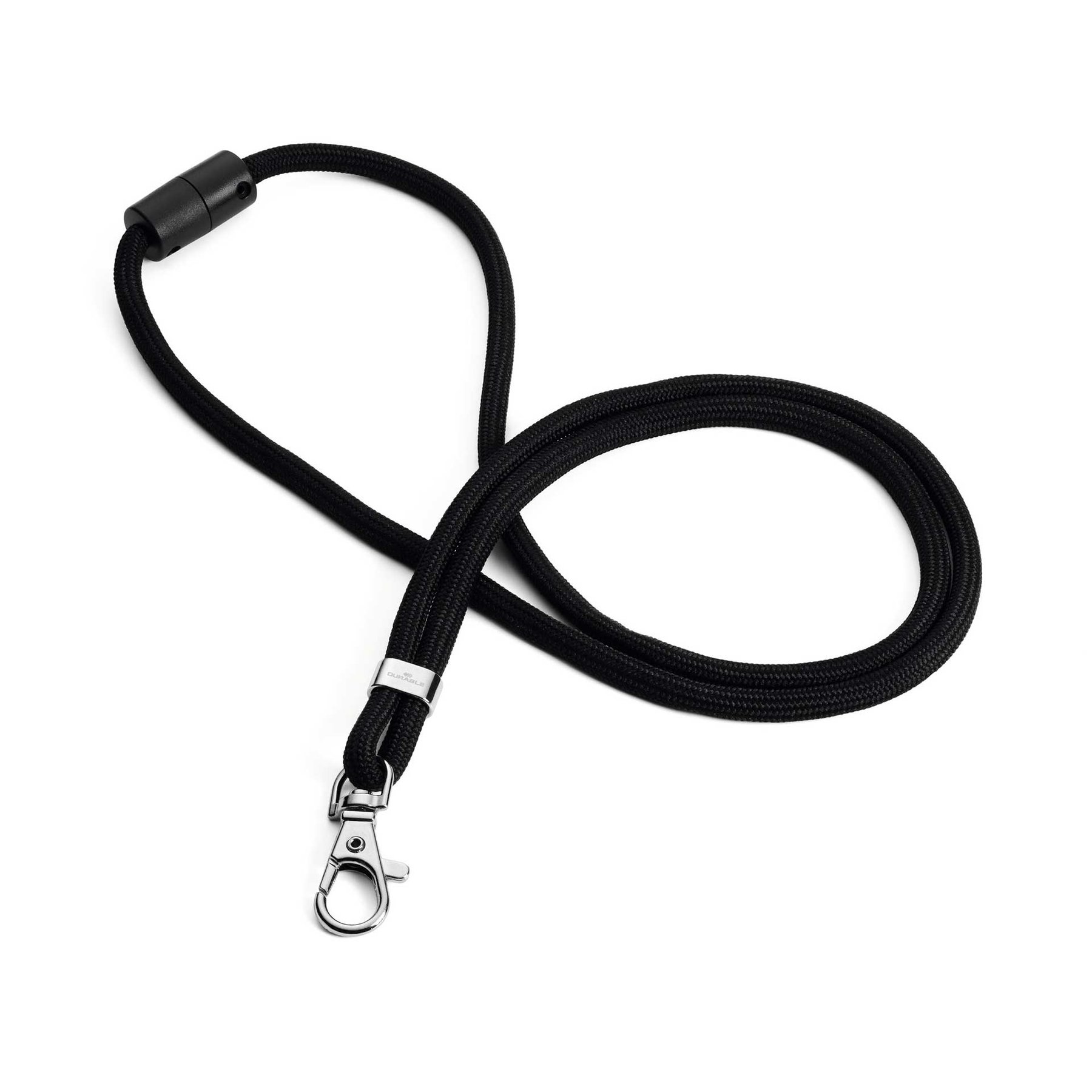 Durable Badge lanyard rPET, textile, recycled, 10 pcs