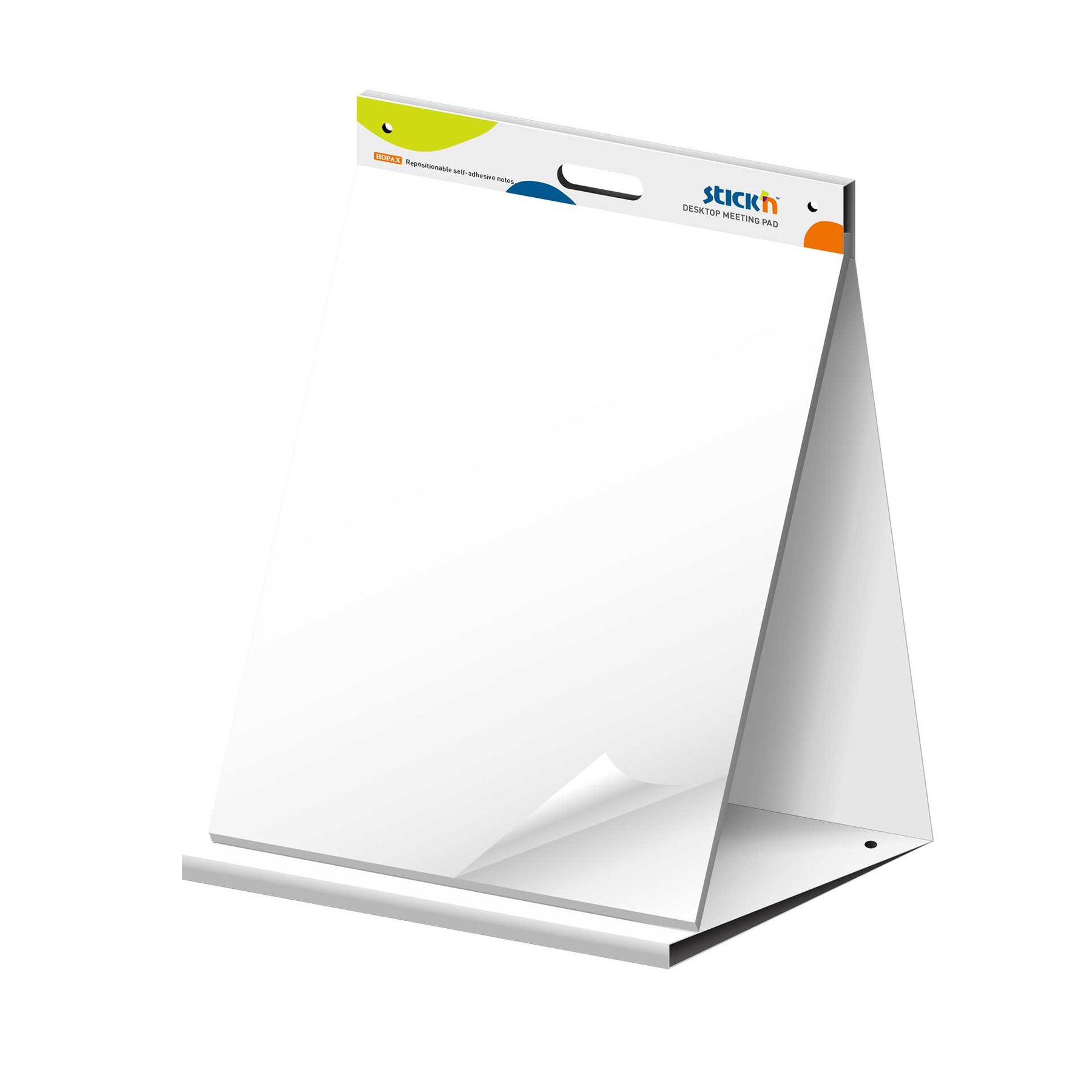 Stick'n Meeting Block, self-adhesive, 584 x 508 mm, 20 sheets, white