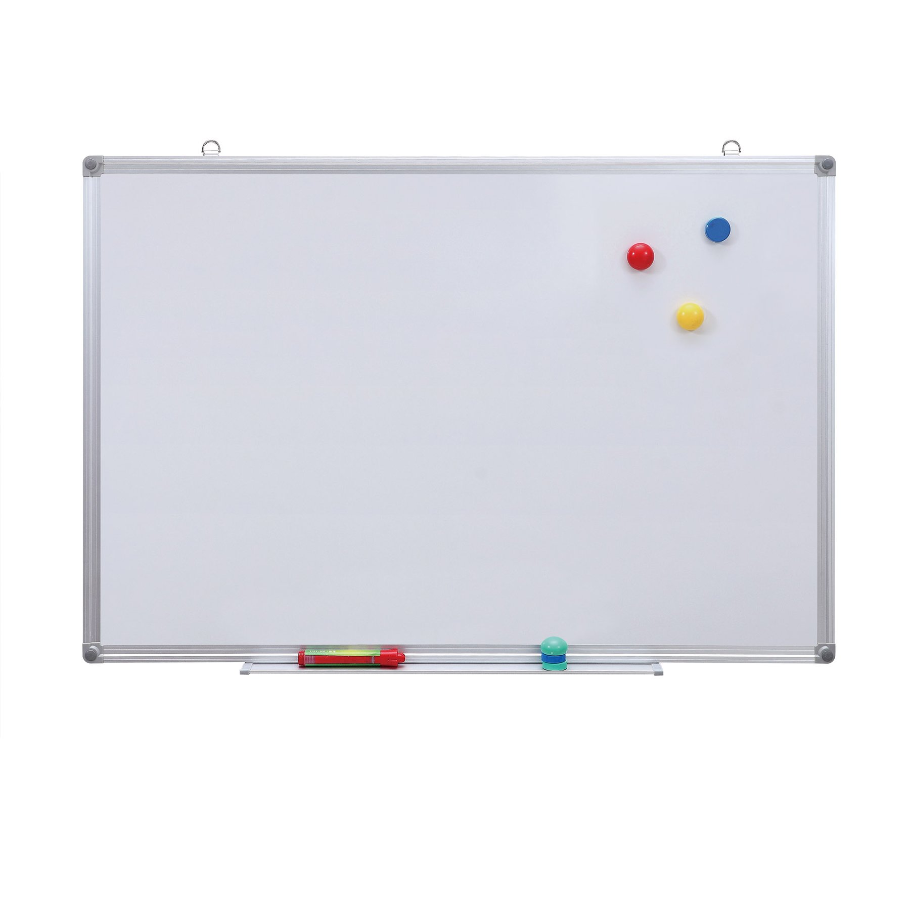 Office 1 Whiteboard, 90 x 120 cm, magnetic, with aluminum frame