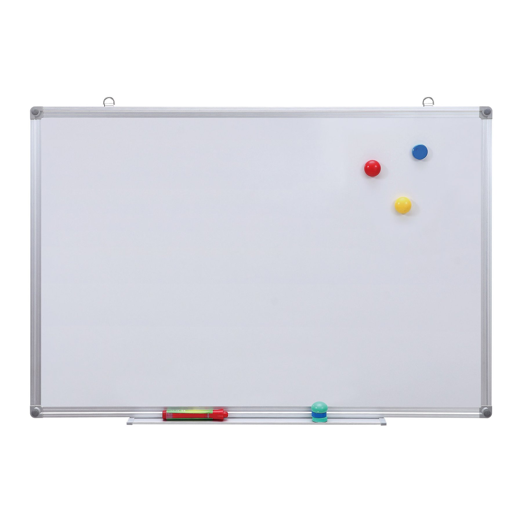 Office 1 Whiteboard, 120 x 180 cm, magnetic, with aluminum frame